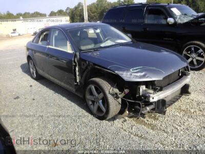 2012 Audi A4 Premium, gray — VIN WAUAFAFL3CA119229, IAAI