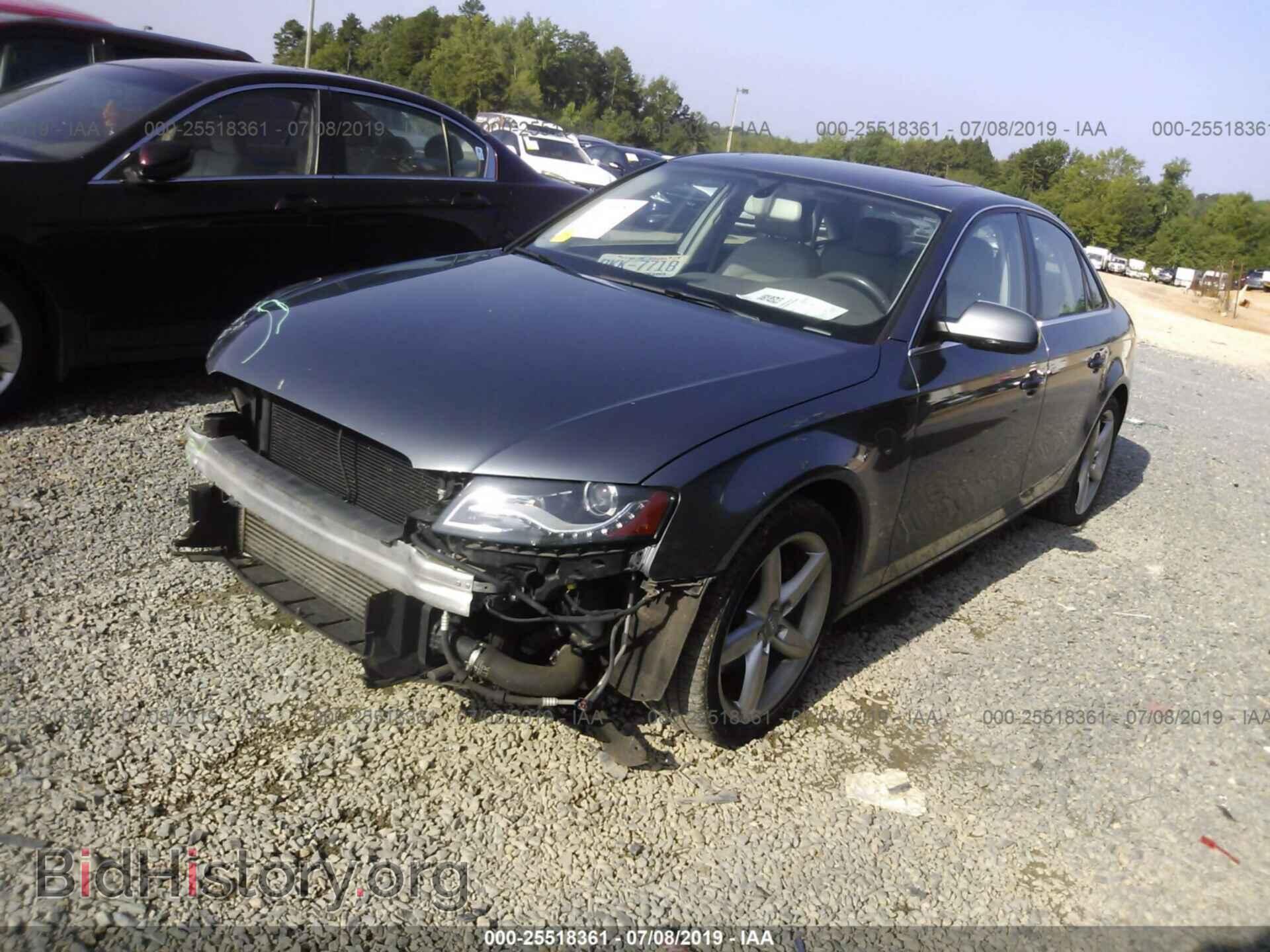 2012 AUDI A4 - VIN: WAUAFAFL3CA119229 - Photo 2