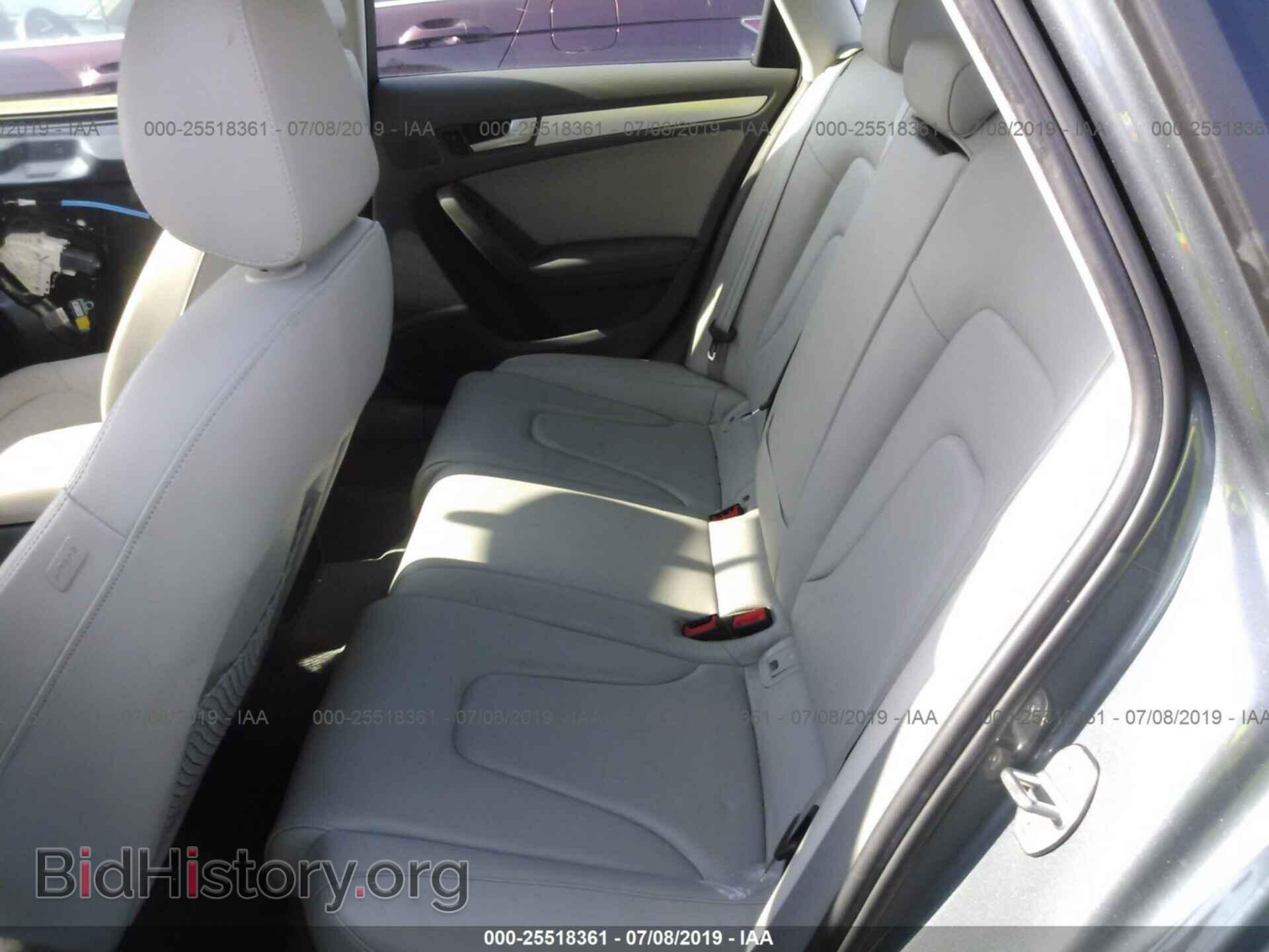 2012 AUDI A4 - VIN: WAUAFAFL3CA119229 - Photo 8
