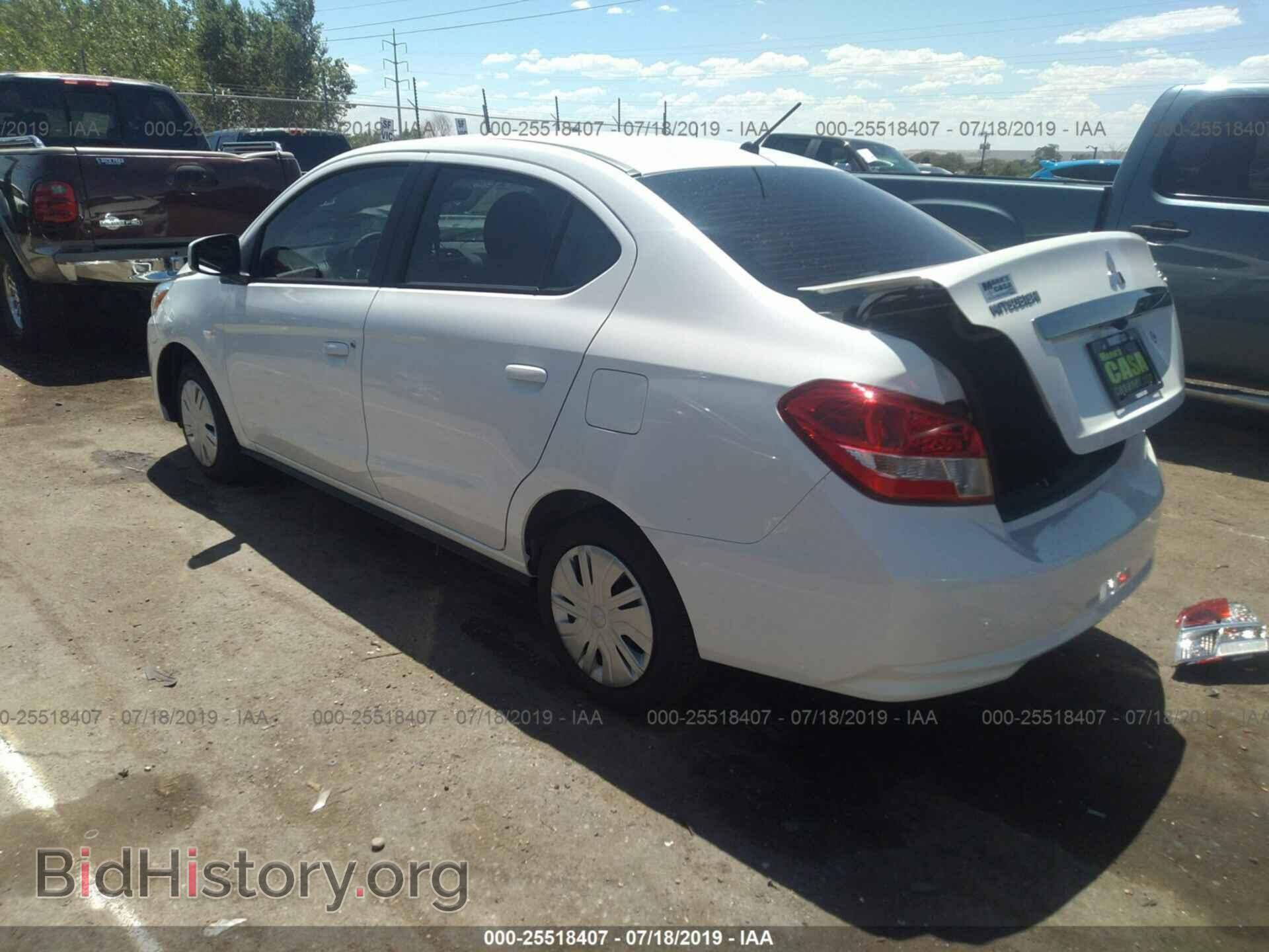 2019 MITSUBISHI MIRAGE - VIN: ML32F3FJ7KHF05763 - Фото 3