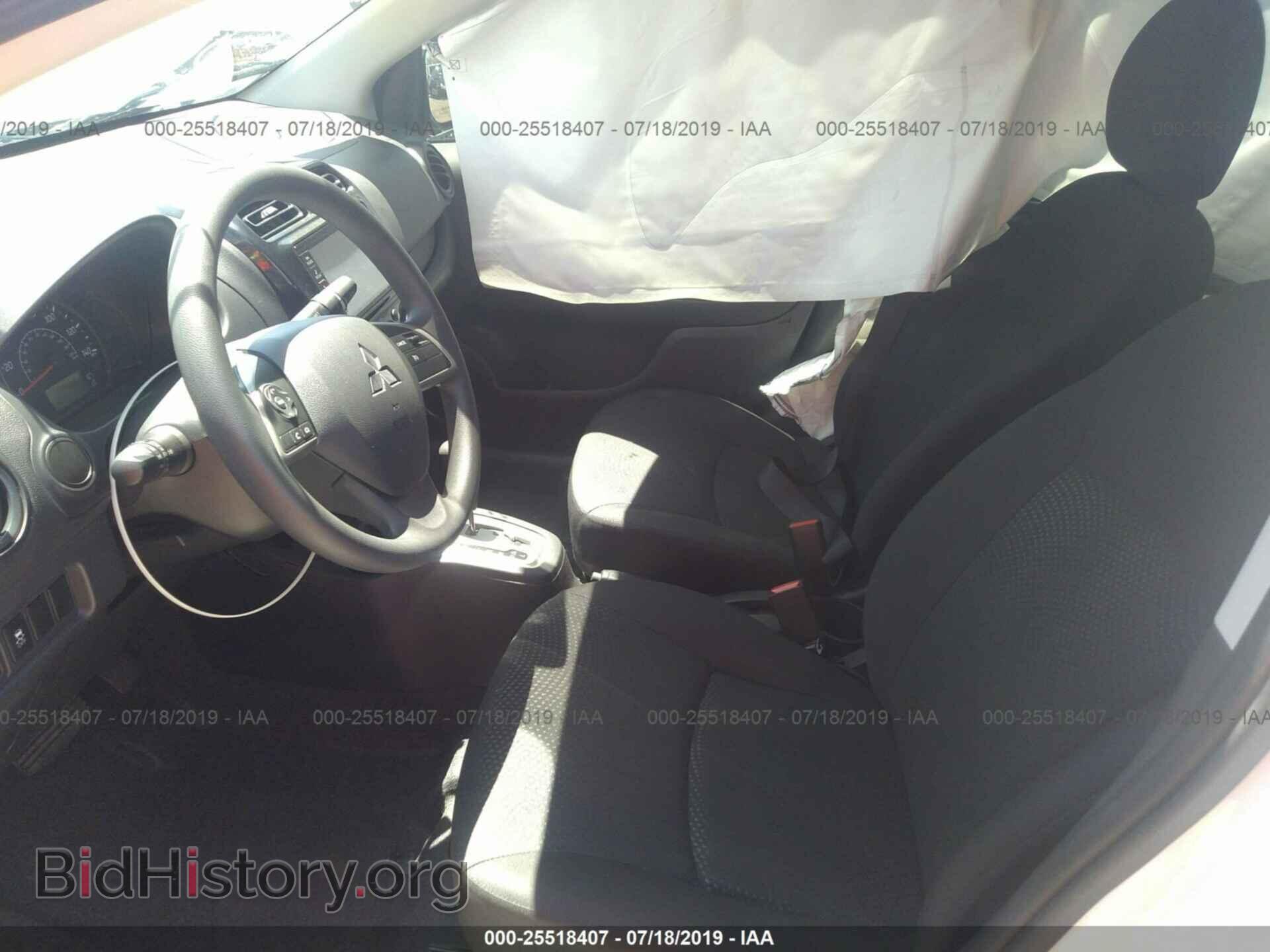 2019 MITSUBISHI MIRAGE - VIN: ML32F3FJ7KHF05763 - Фото 5