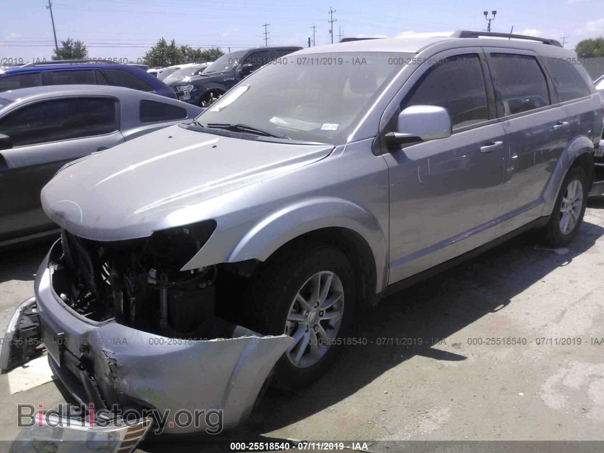 2017 DODGE JOURNEY - VIN: 3C4PDCBB6HT507843 - Фото 2