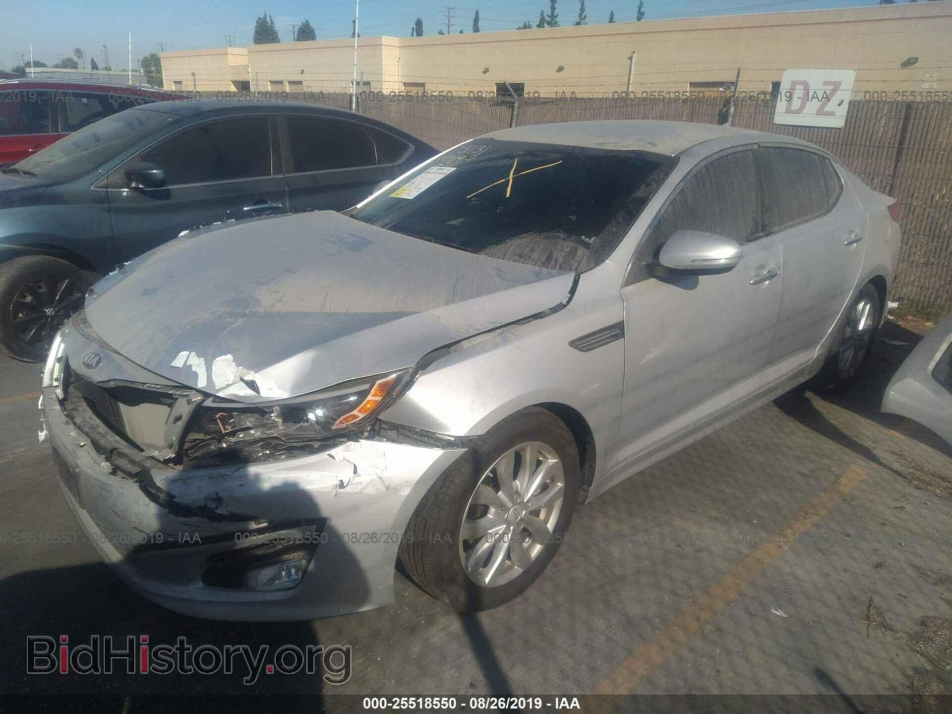2014 KIA OPTIMA - VIN: 5XXGN4A73EG338372 - Photo 2