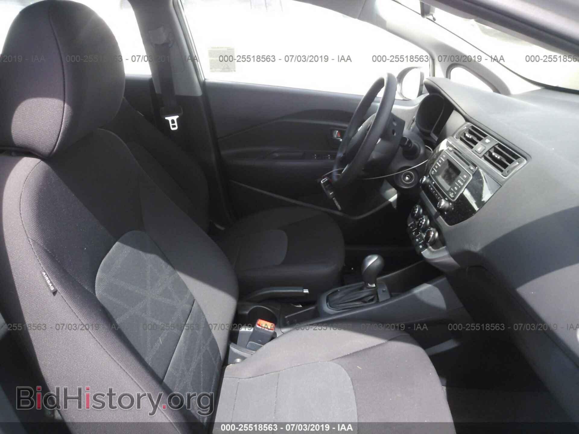 2016 KIA RIO - VIN: KNADM4A34G6638407 - Photo 5