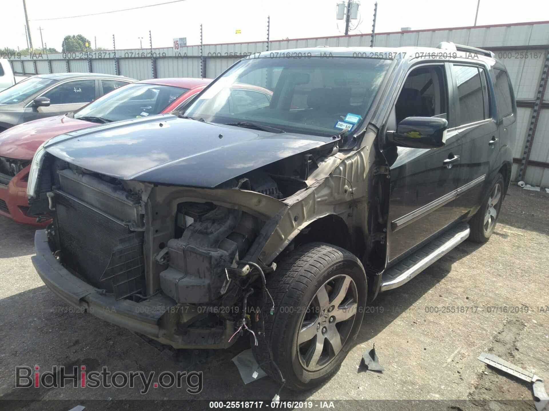 2012 HONDA PILOT - VIN: 5FNYF3H90CB040638 - Фото 2
