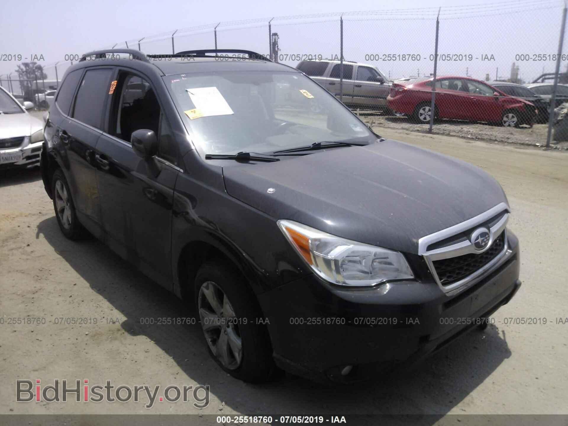 Photo JF2SJAJC1EH503566 - SUBARU FORESTER 2014