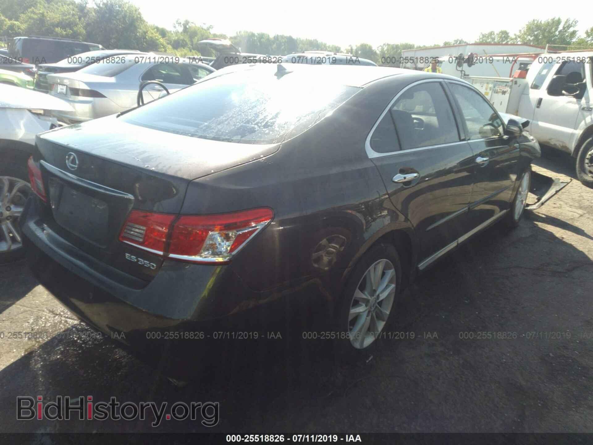 2011 LEXUS ES - VIN: JTHBK1EG5B2434306 - Фото 4