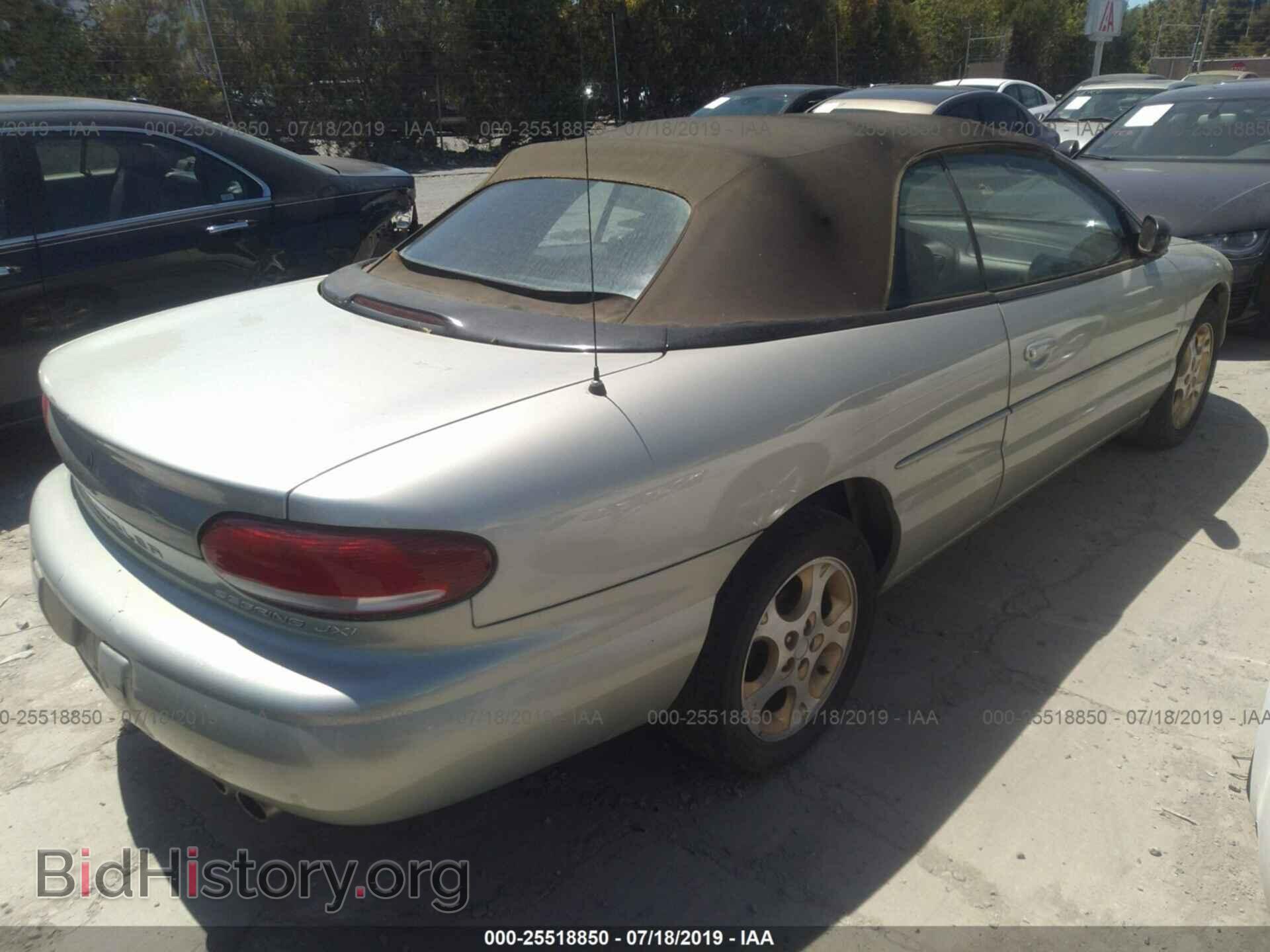 2000 CHRYSLER SEBRING - VIN: 3C3EL55H0YT239138 - Фото 4