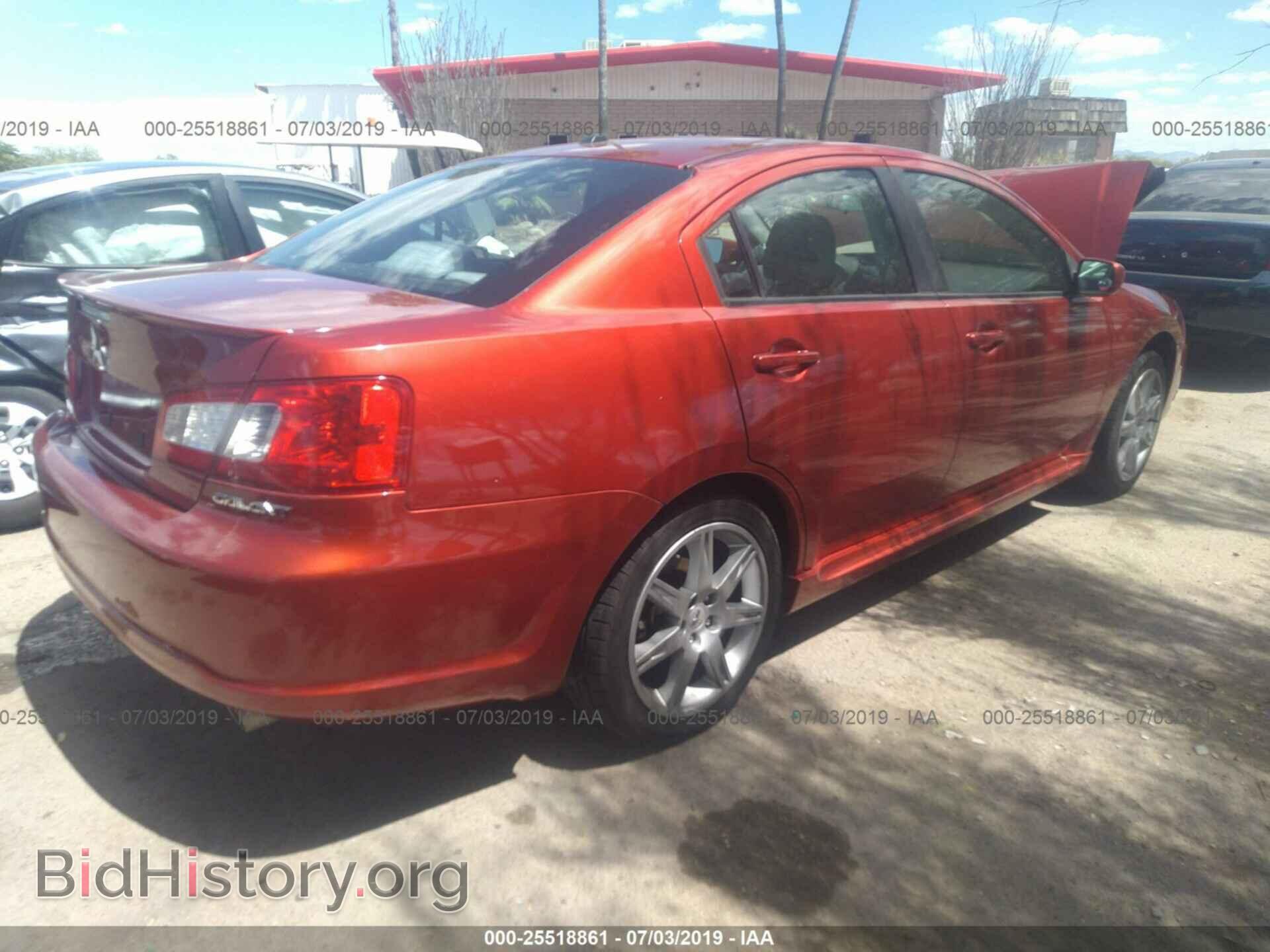 2010 MITSUBISHI GALANT - VIN: 4A32B3FFXAE007703 - Фото 4