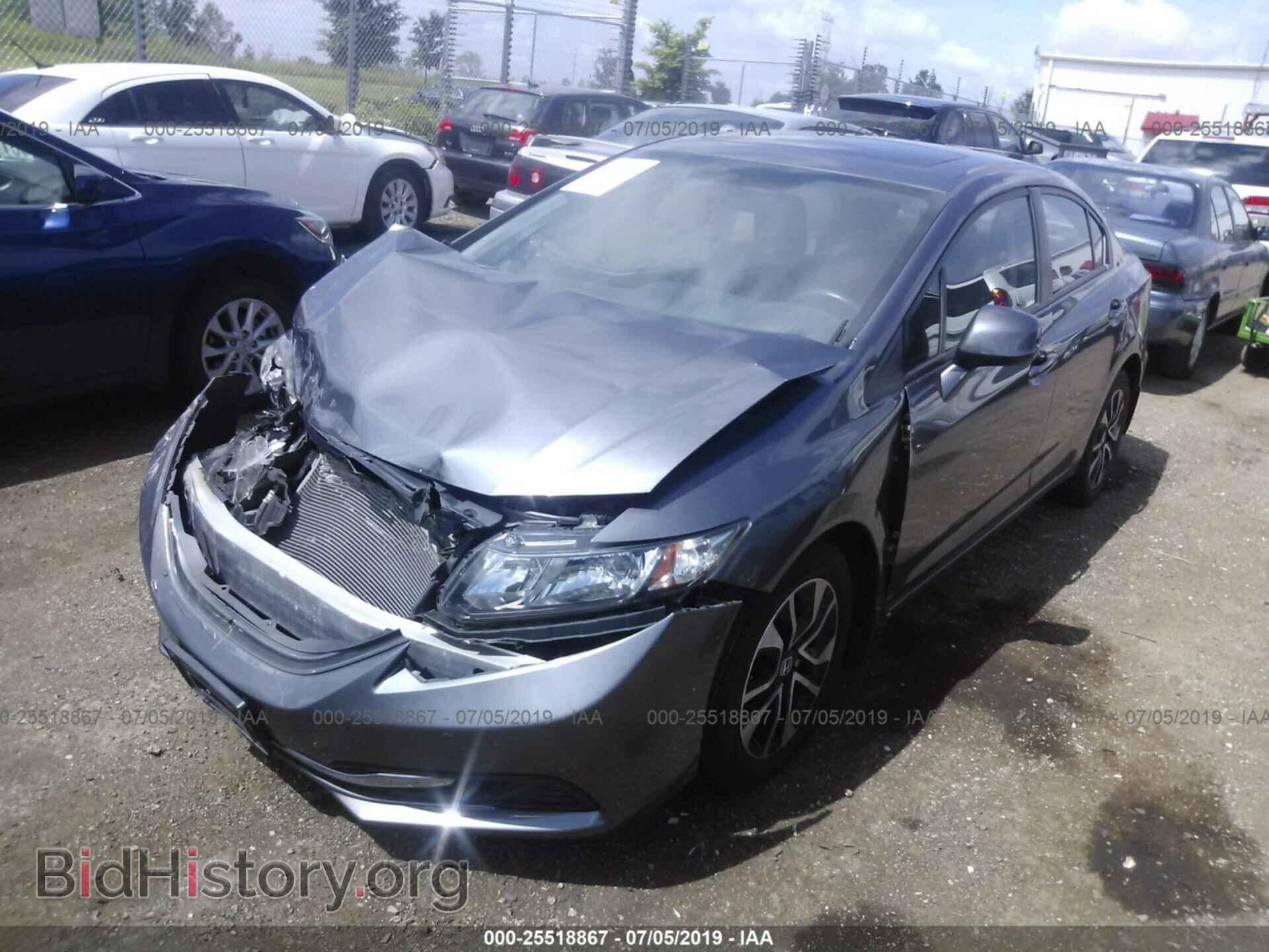 2013 HONDA CIVIC - VIN: 19XFB2F85DE273235 - Фото 2