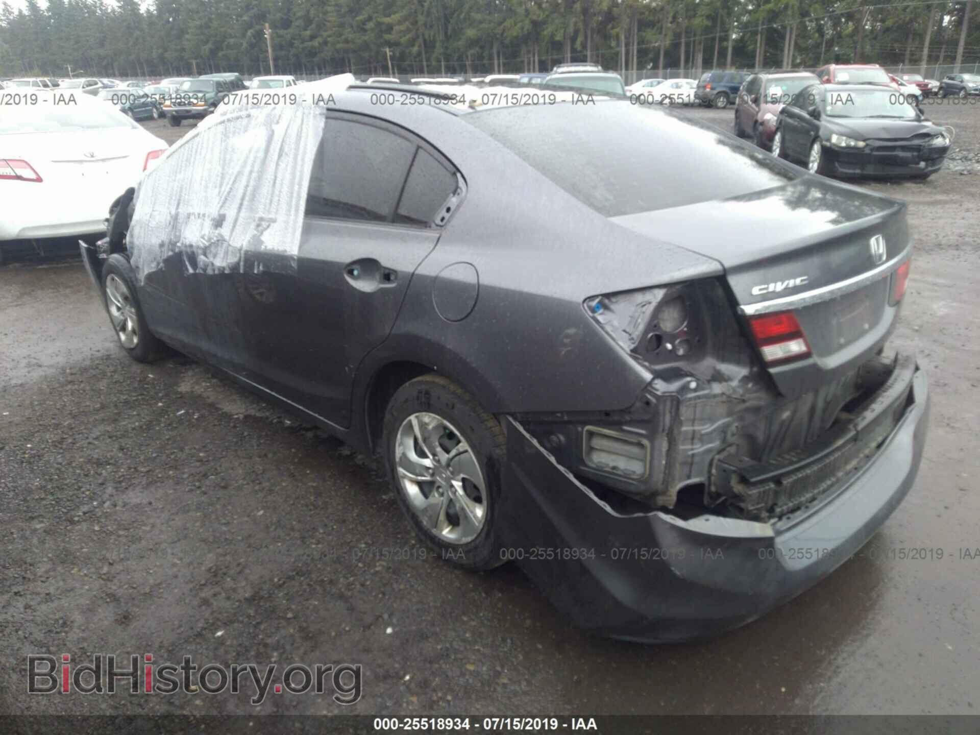 2014 HONDA CIVIC - VIN: 19XFB2F53EE215521 - Фото 3