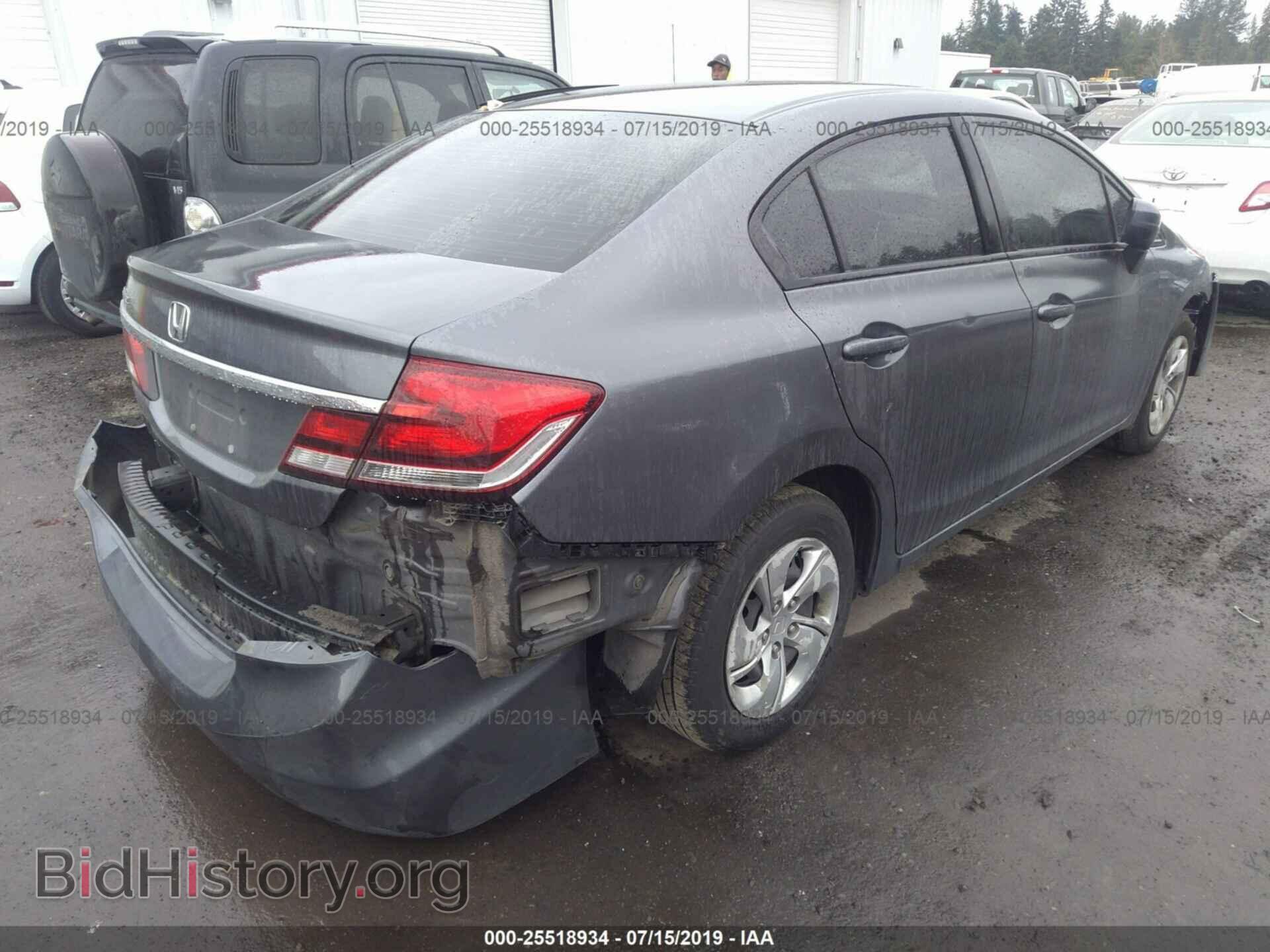 2014 HONDA CIVIC - VIN: 19XFB2F53EE215521 - Фото 4