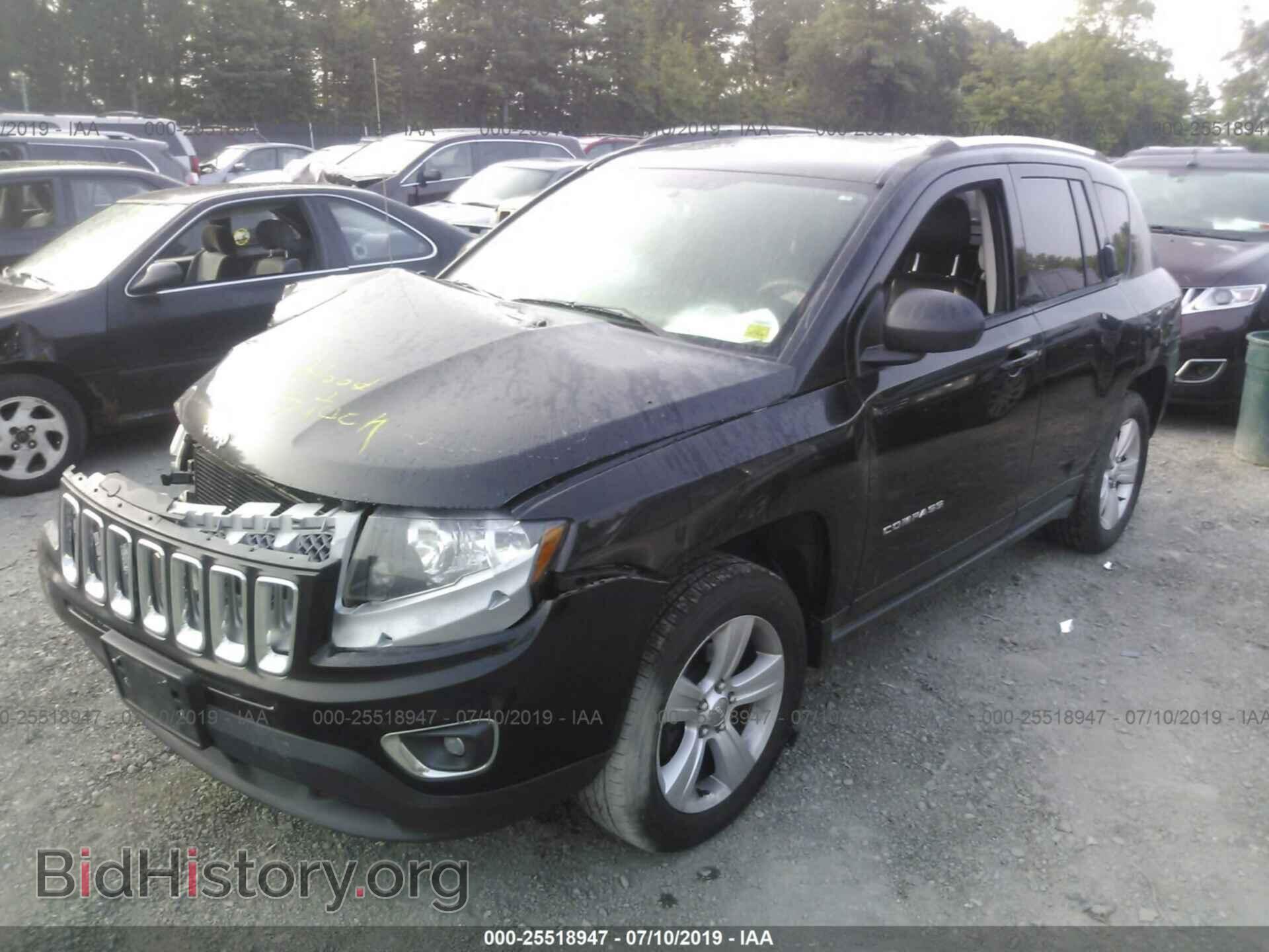 2015 JEEP COMPASS - VIN: 1C4NJDEB4FD324963 - Фото 2