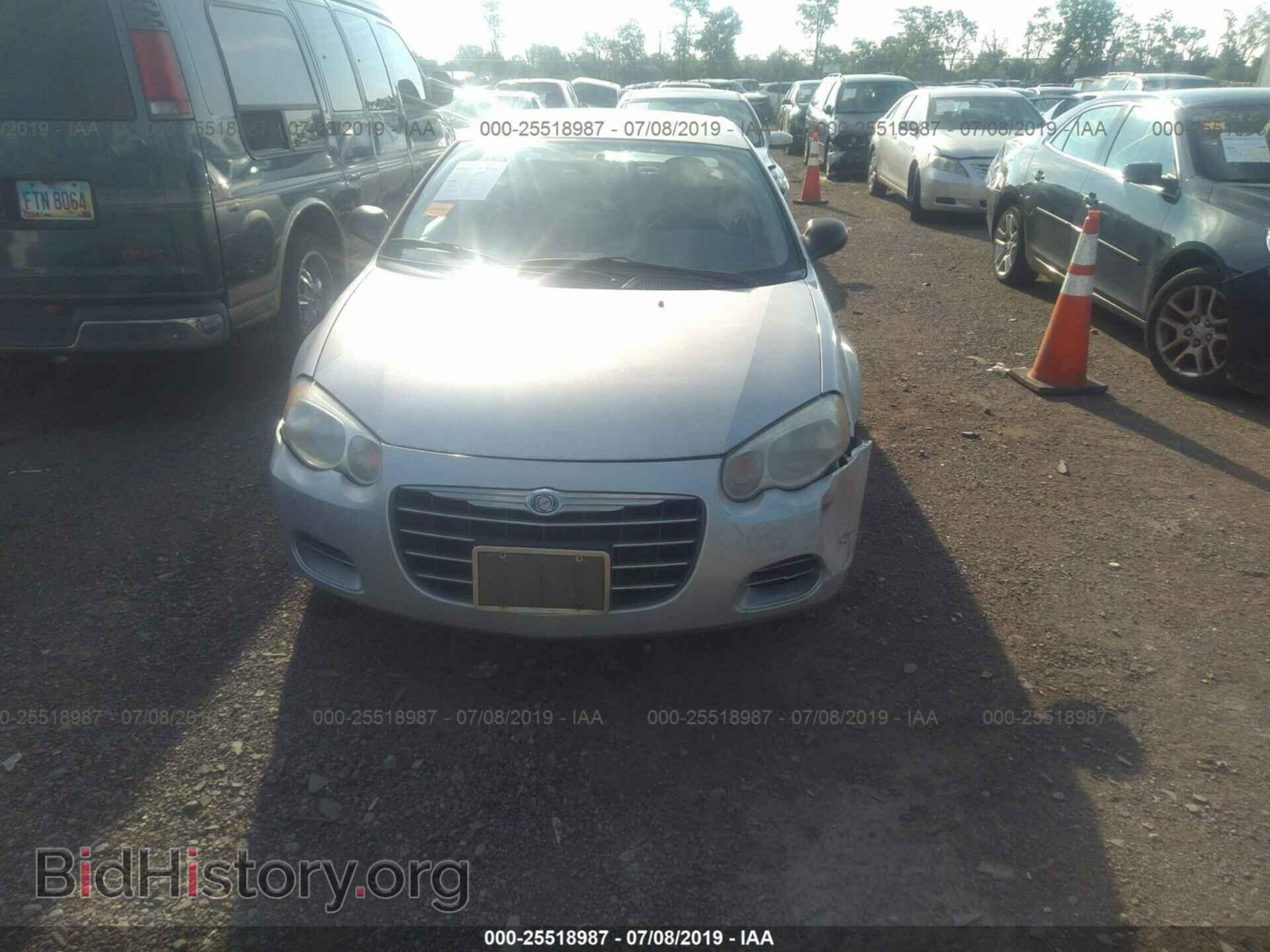 2006 CHRYSLER SEBRING - VIN: 1C3EL46X16N198886 - Фото 6