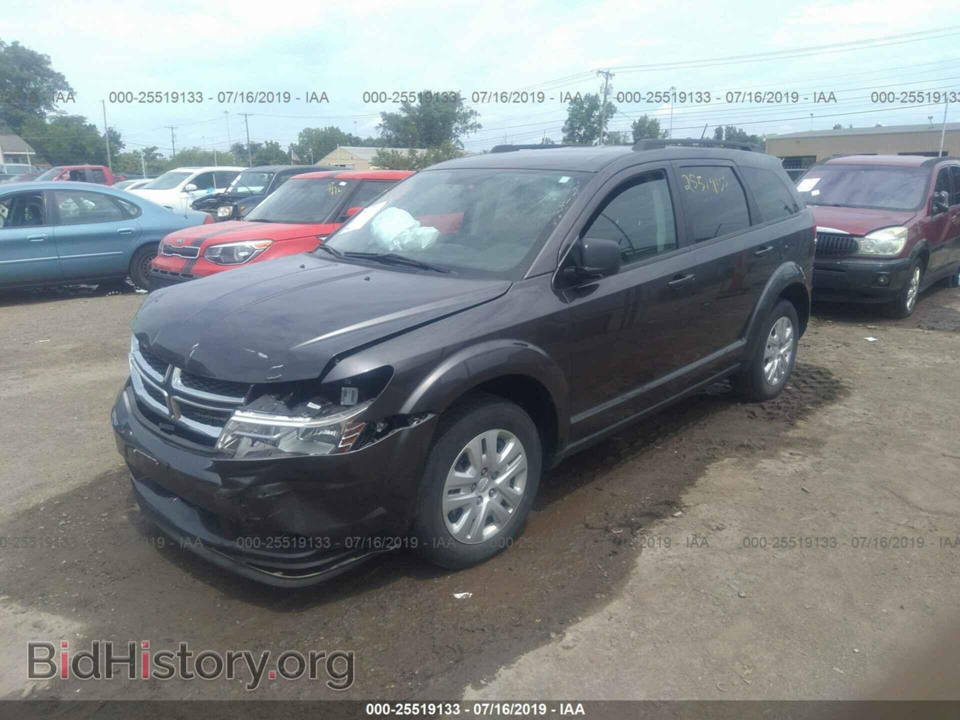 2018 DODGE JOURNEY - VIN: 3C4PDCAB0JT183134 - Фото 2
