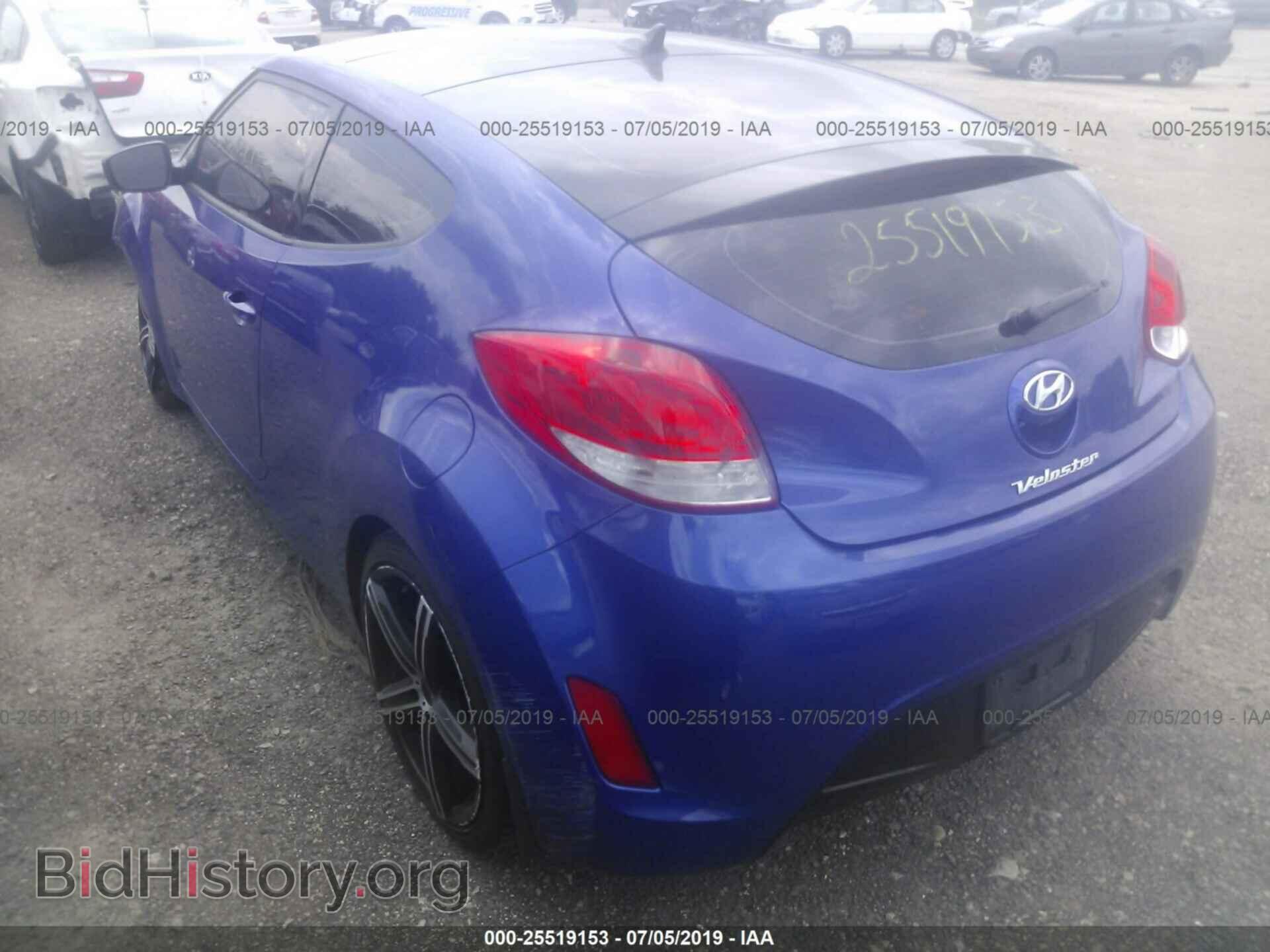 2012 HYUNDAI VELOSTER - VIN: KMHTC6AD9CU076379 - Фото 3