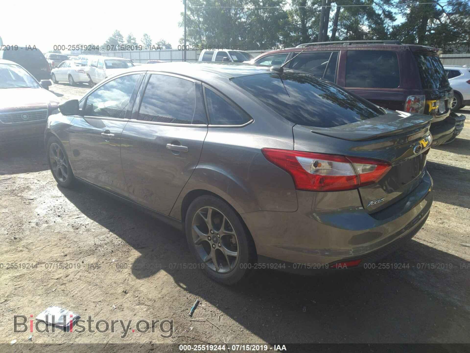 2013 FORD FOCUS - VIN: 1FADP3F25DL344537 - Фото 3