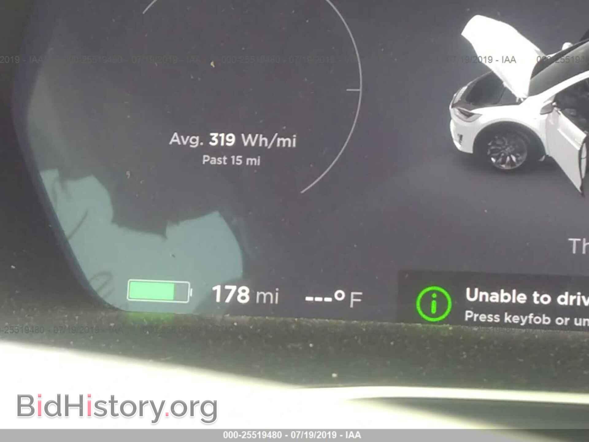 2017 TESLA MODEL X - VIN: 5YJXCDE26HF078237 - Фото 7