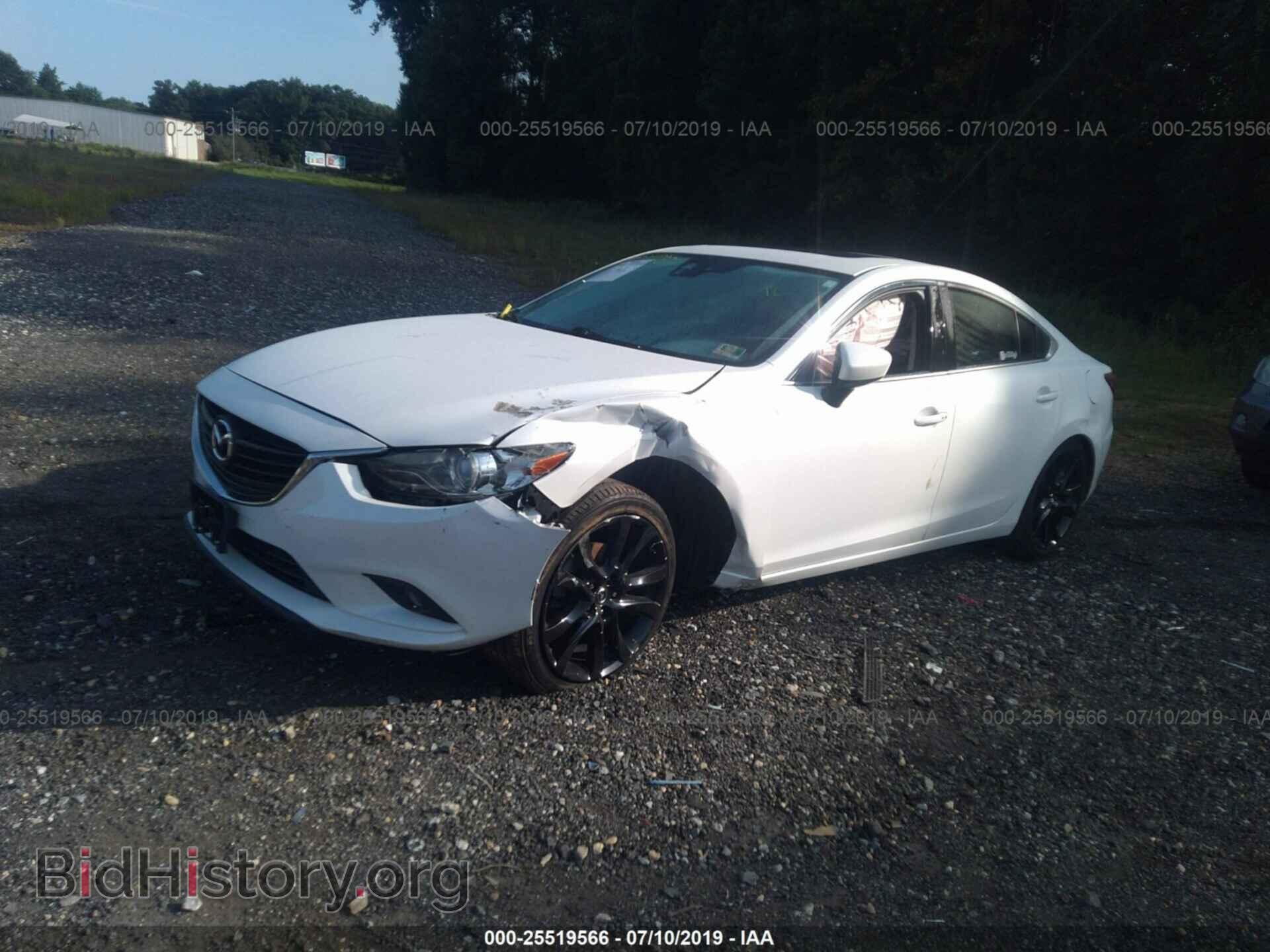 2014 MAZDA 6 - VIN: JM1GJ1W63E1129557 - Фото 2