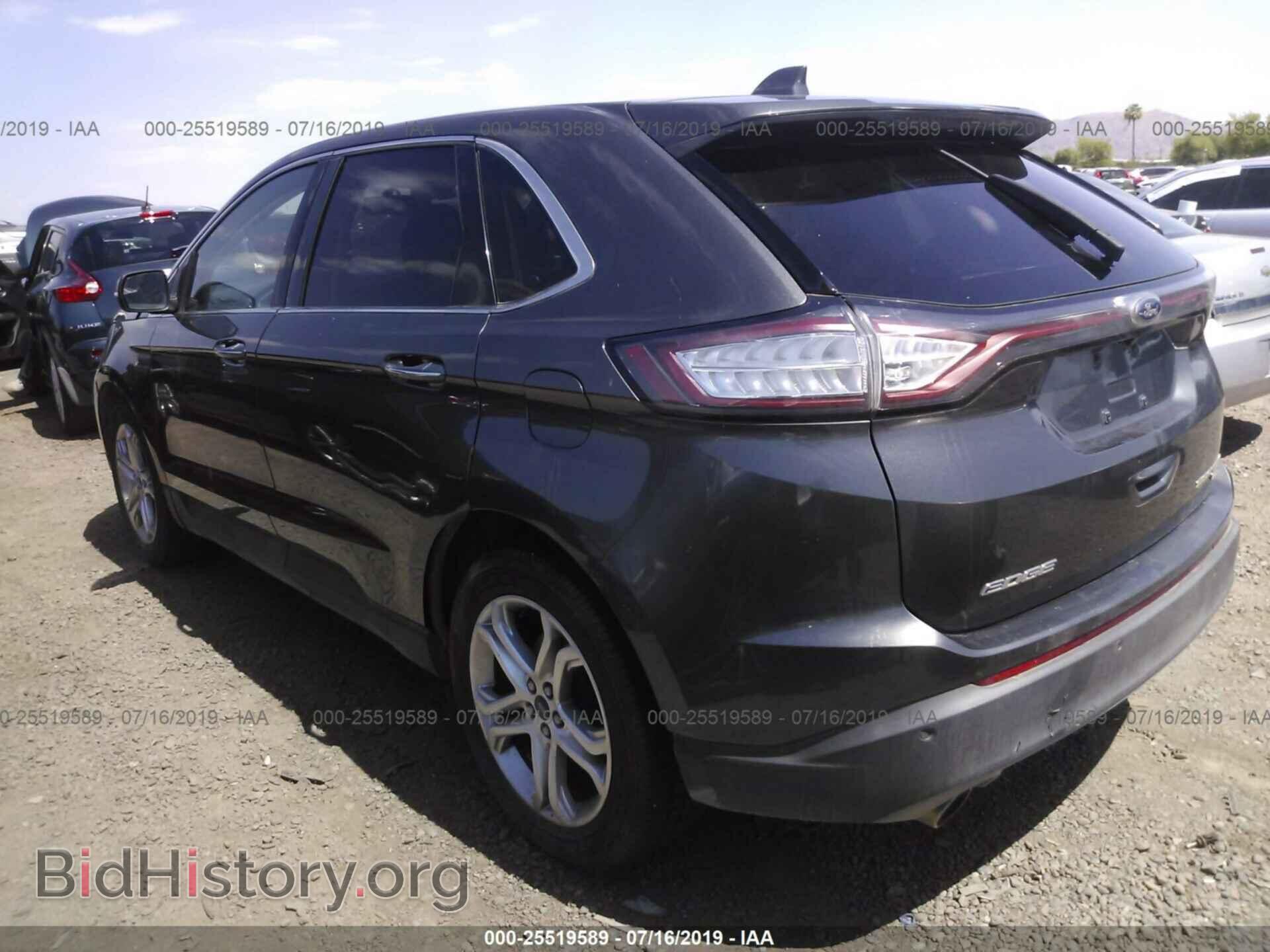 2015 FORD EDGE - VIN: 2FMTK3K90FBB43716 - Фото 3