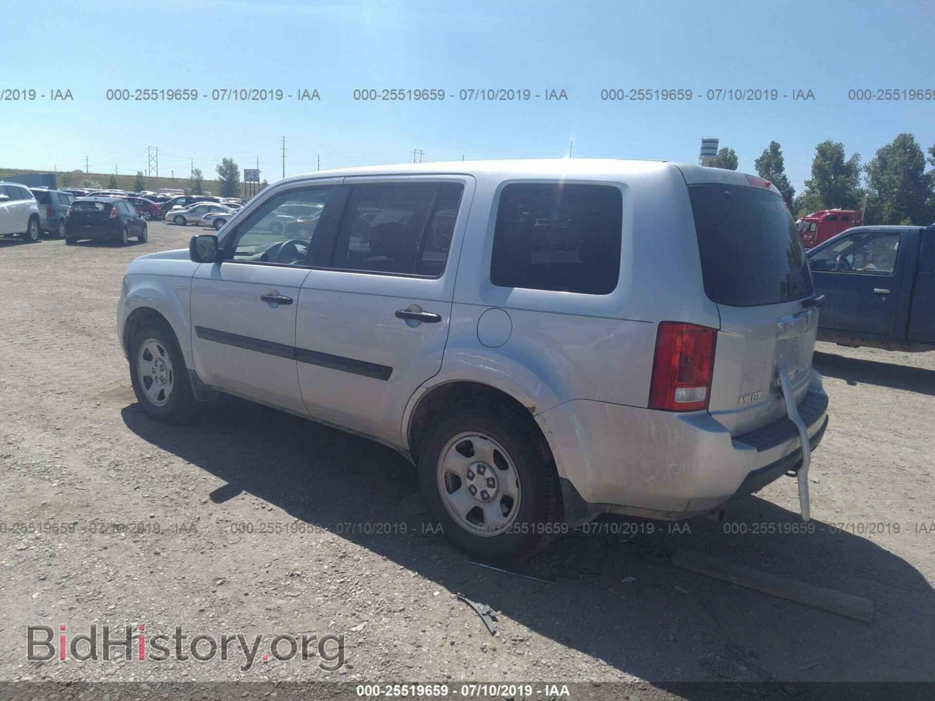 2010 HONDA PILOT - VIN: 5FNYF4H23AB021183 - Фото 3