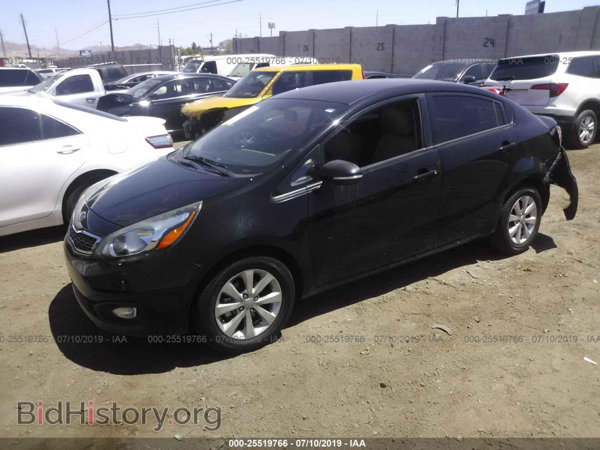 2013 KIA RIO - VIN: KNADN4A37D6100891 - Photo 2