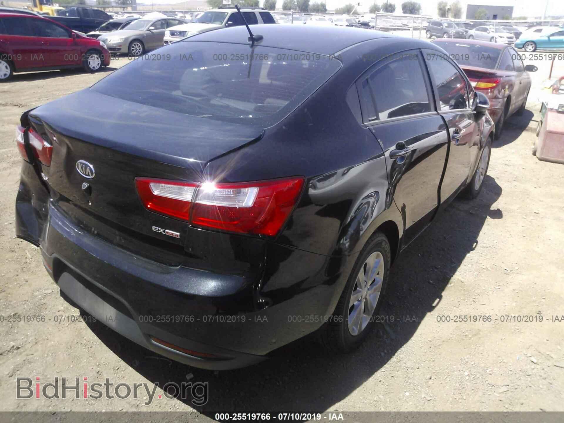 2013 KIA RIO - VIN: KNADN4A37D6100891 - Photo 4