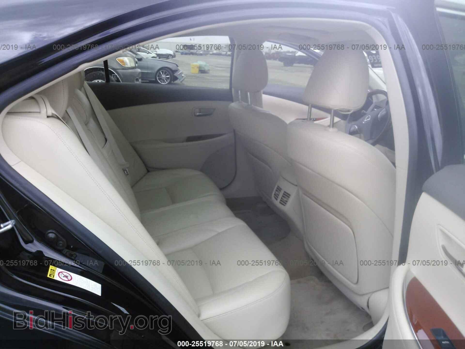 2012 LEXUS ES - VIN: JTHBK1EG0C2508295 - Photo 8
