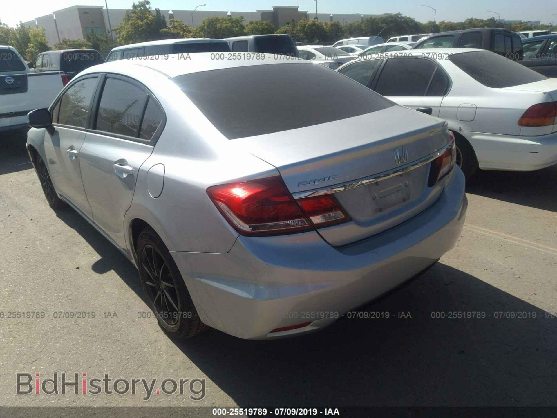 2013 HONDA CIVIC - VIN: 19XFB2F55DE246848 - Фото 3