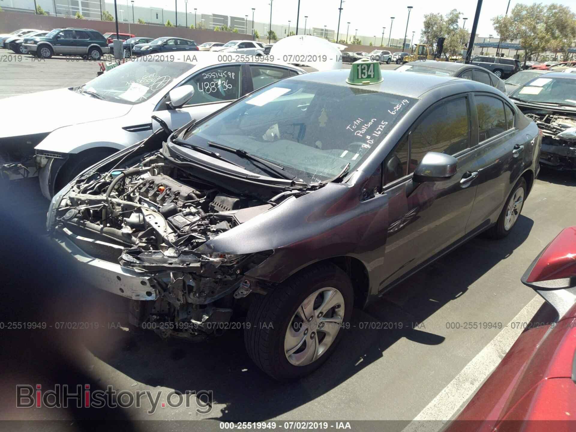 2013 HONDA CIVIC - VIN: 19XFB2F5XDE291333 - Photo 2