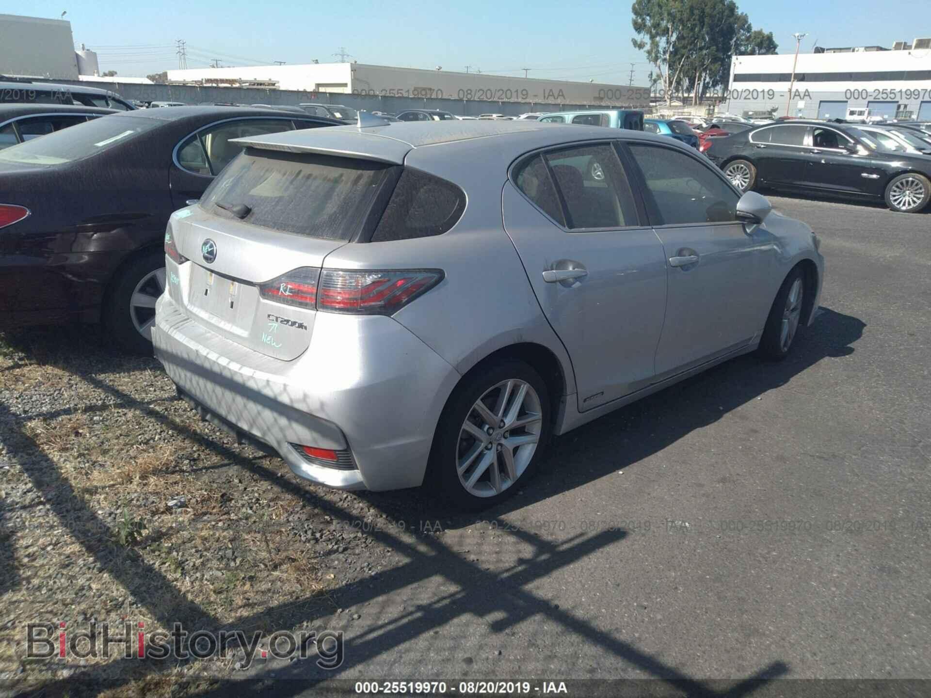 2014 LEXUS CT - VIN: JTHKD5BH4E2191610 - Photo 4