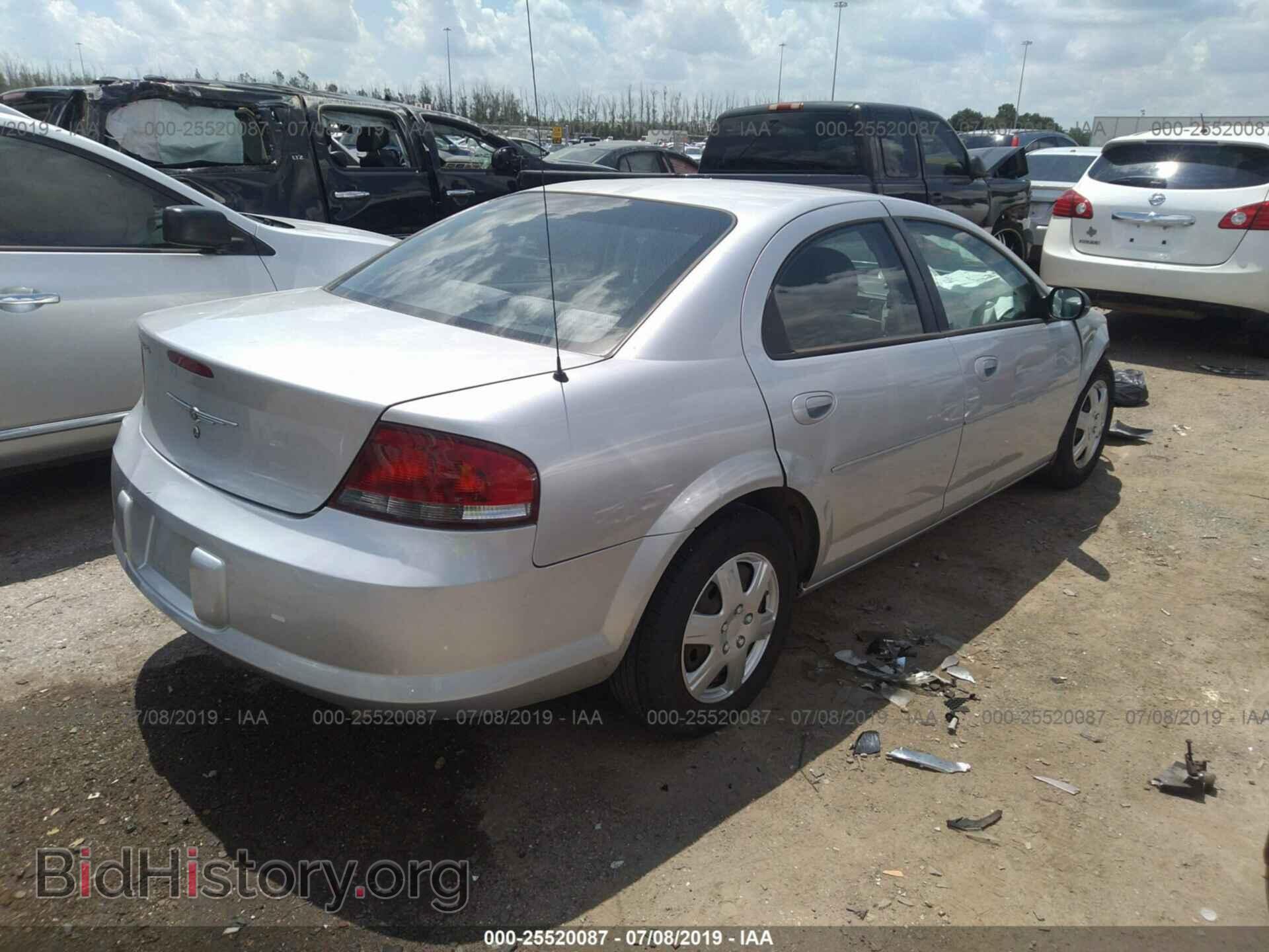 2006 CHRYSLER SEBRING - VIN: 1C3EL46X26N238666 - Фото 4