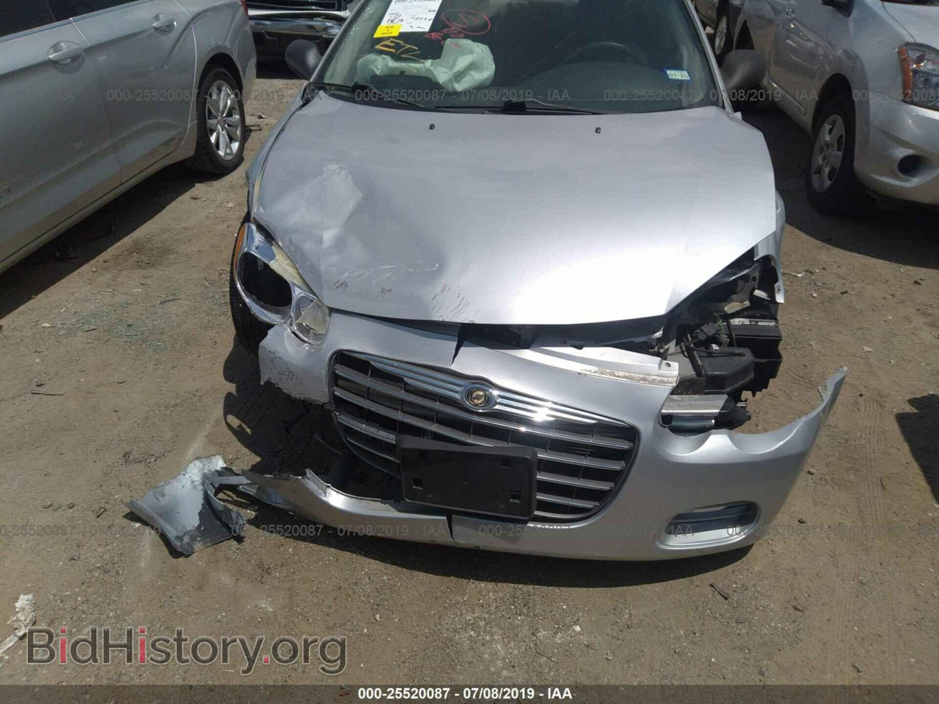 2006 CHRYSLER SEBRING - VIN: 1C3EL46X26N238666 - Фото 6