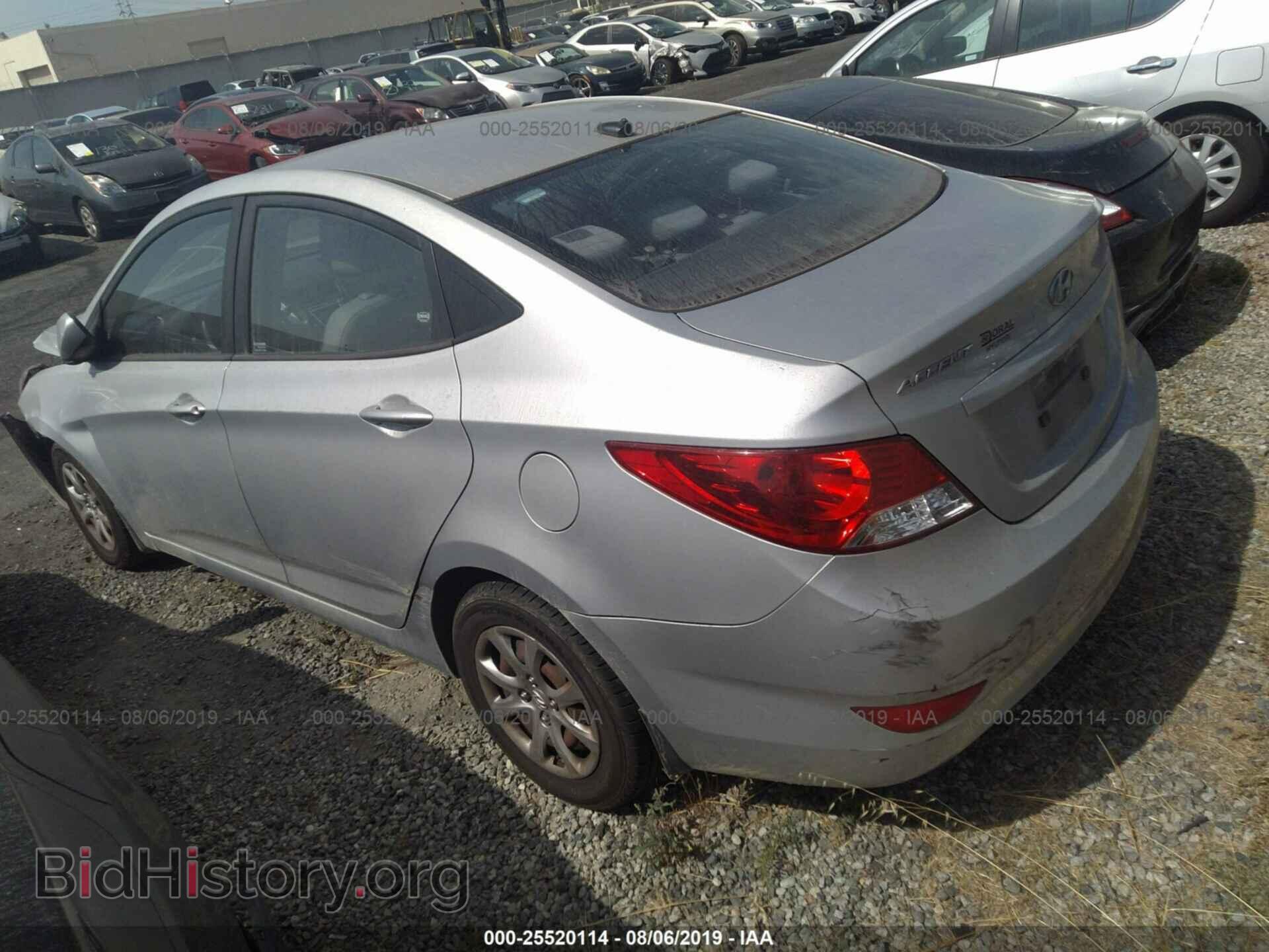 2012 HYUNDAI ACCENT - VIN: KMHCT4AEXCU215013 - Фото 3