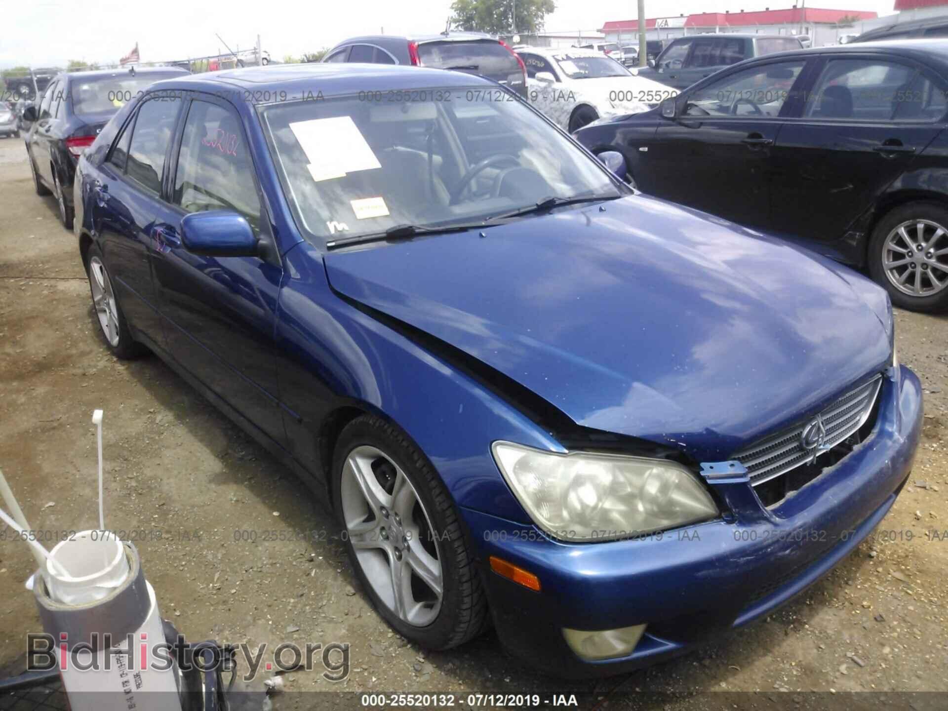 Photo JTHBD182410022012 - LEXUS IS 2001