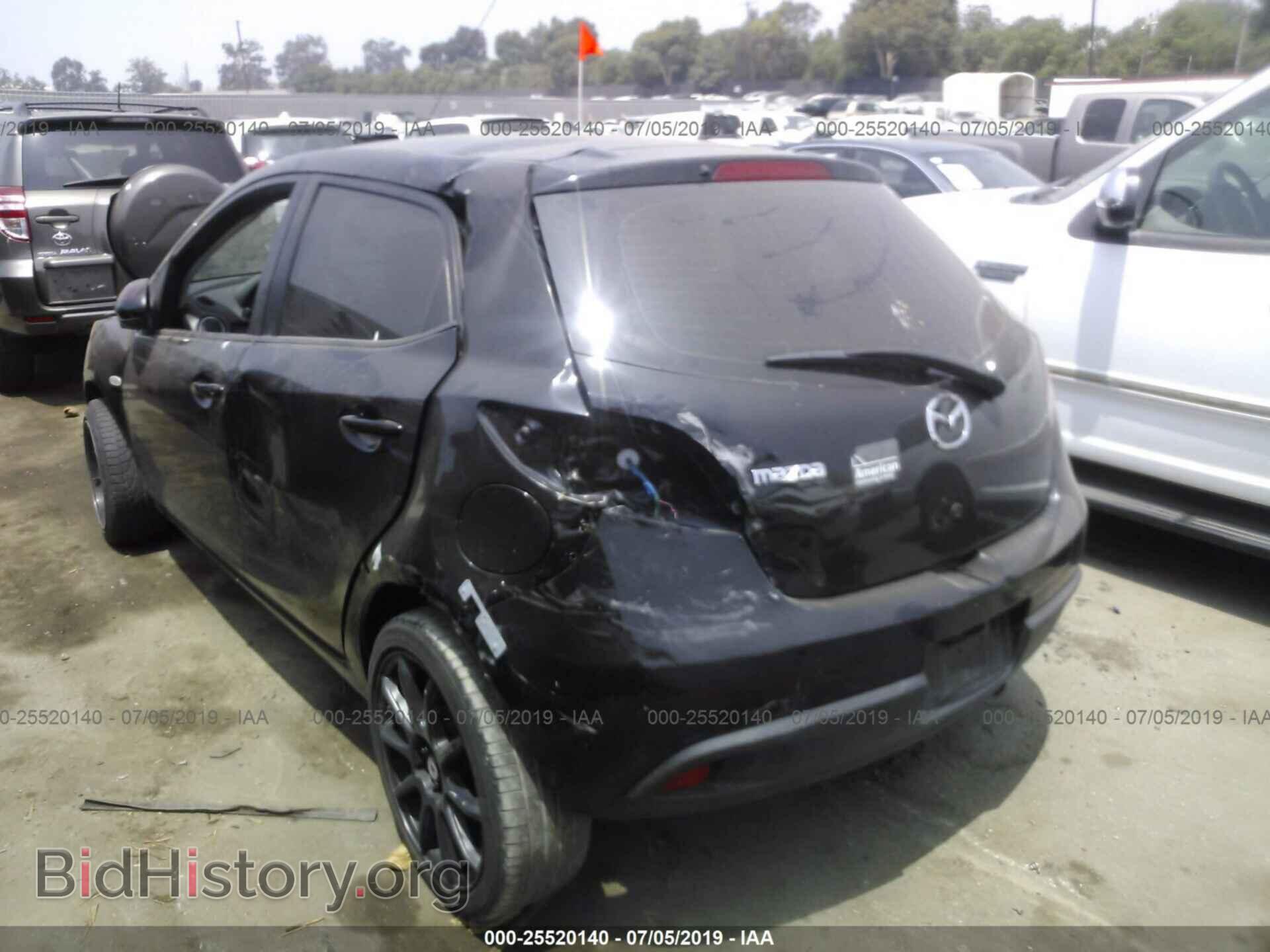 2011 MAZDA MAZDA2 - VIN: JM1DE1HZXB0122640 - Фото 3
