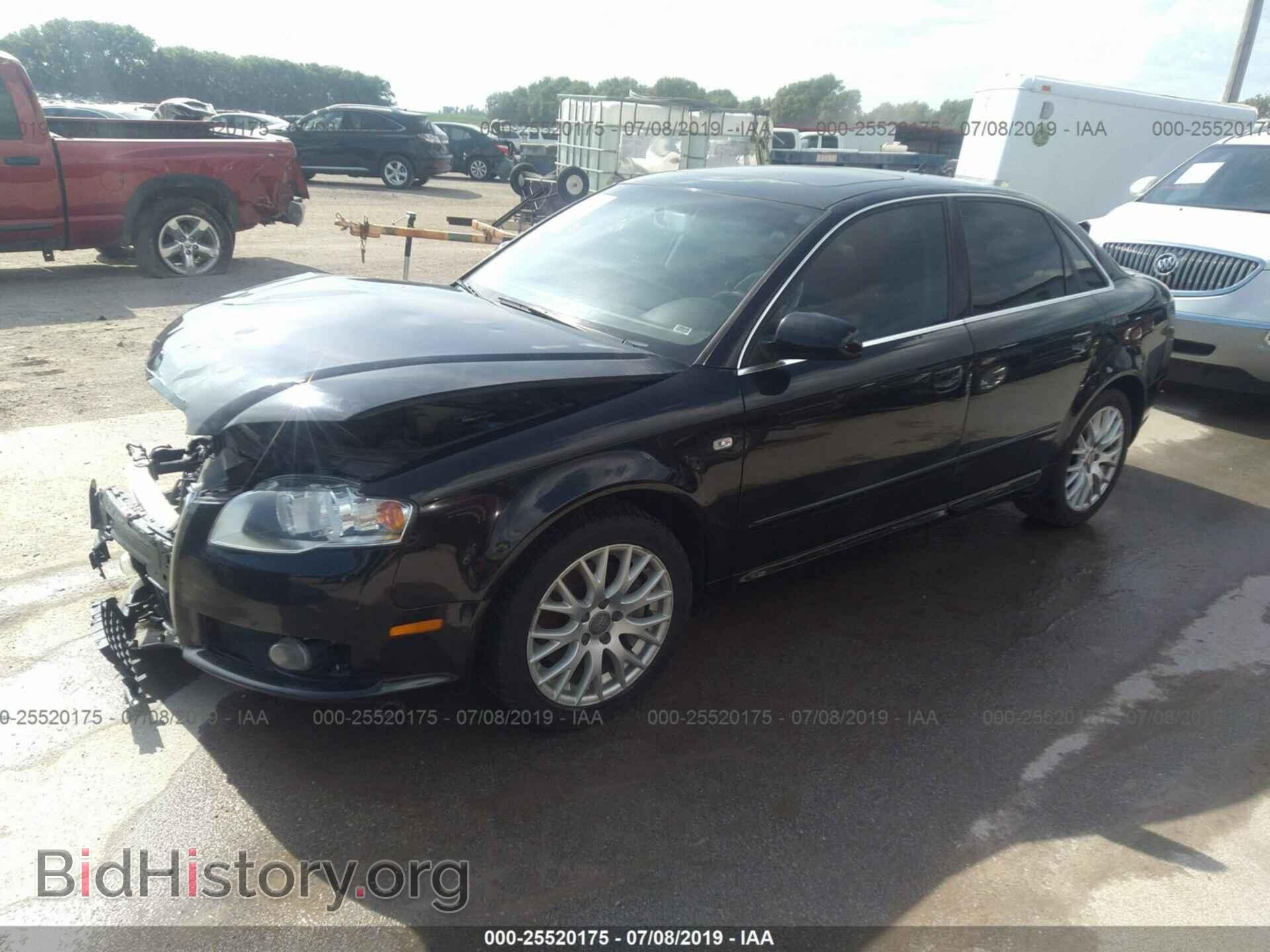 2008 AUDI A4 - VIN: WAUDF78E28A140322 - Фото 2