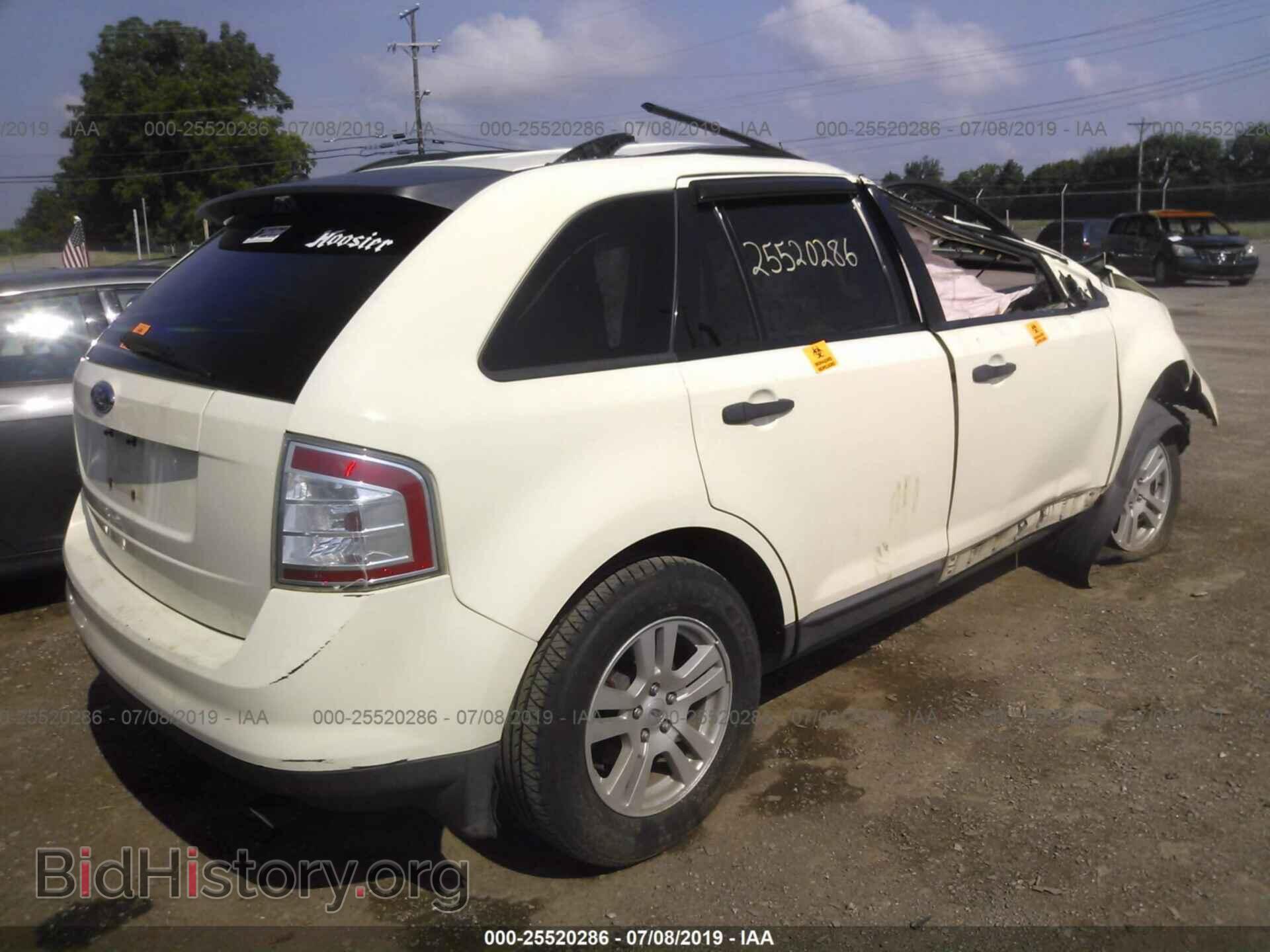 2007 FORD EDGE - VIN: 2FMDK36C47BB38319 - Фото 4