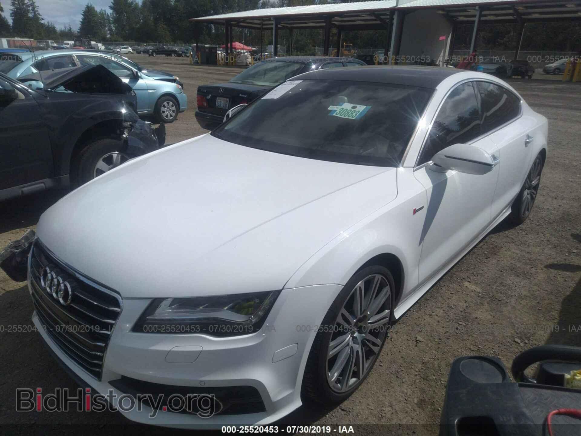2012 AUDI A7 - VIN: WAUSGAFC7CN006992 - Фото 2