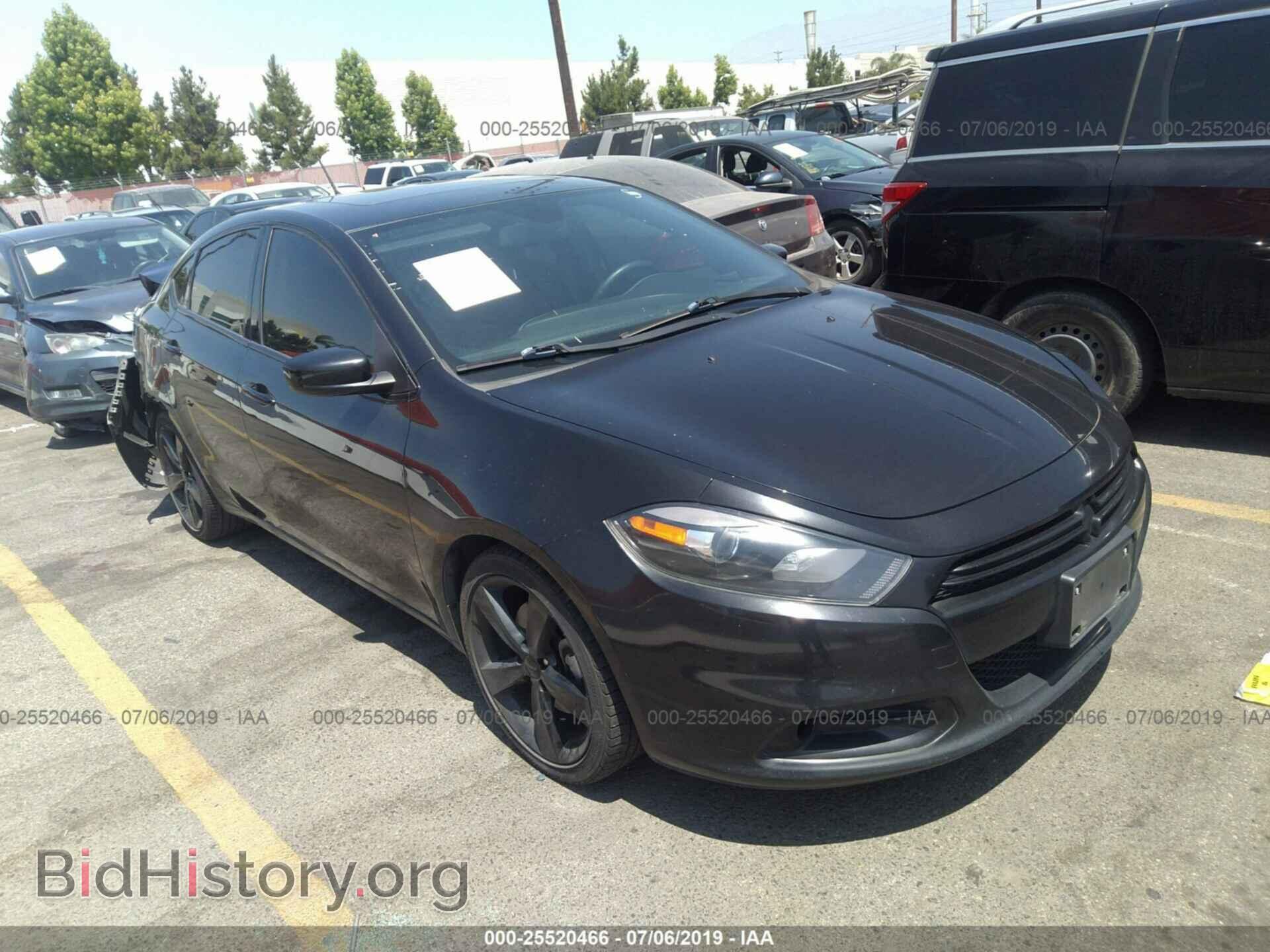 Photo 1C3CDFBBXFD119375 - DODGE DART 2015
