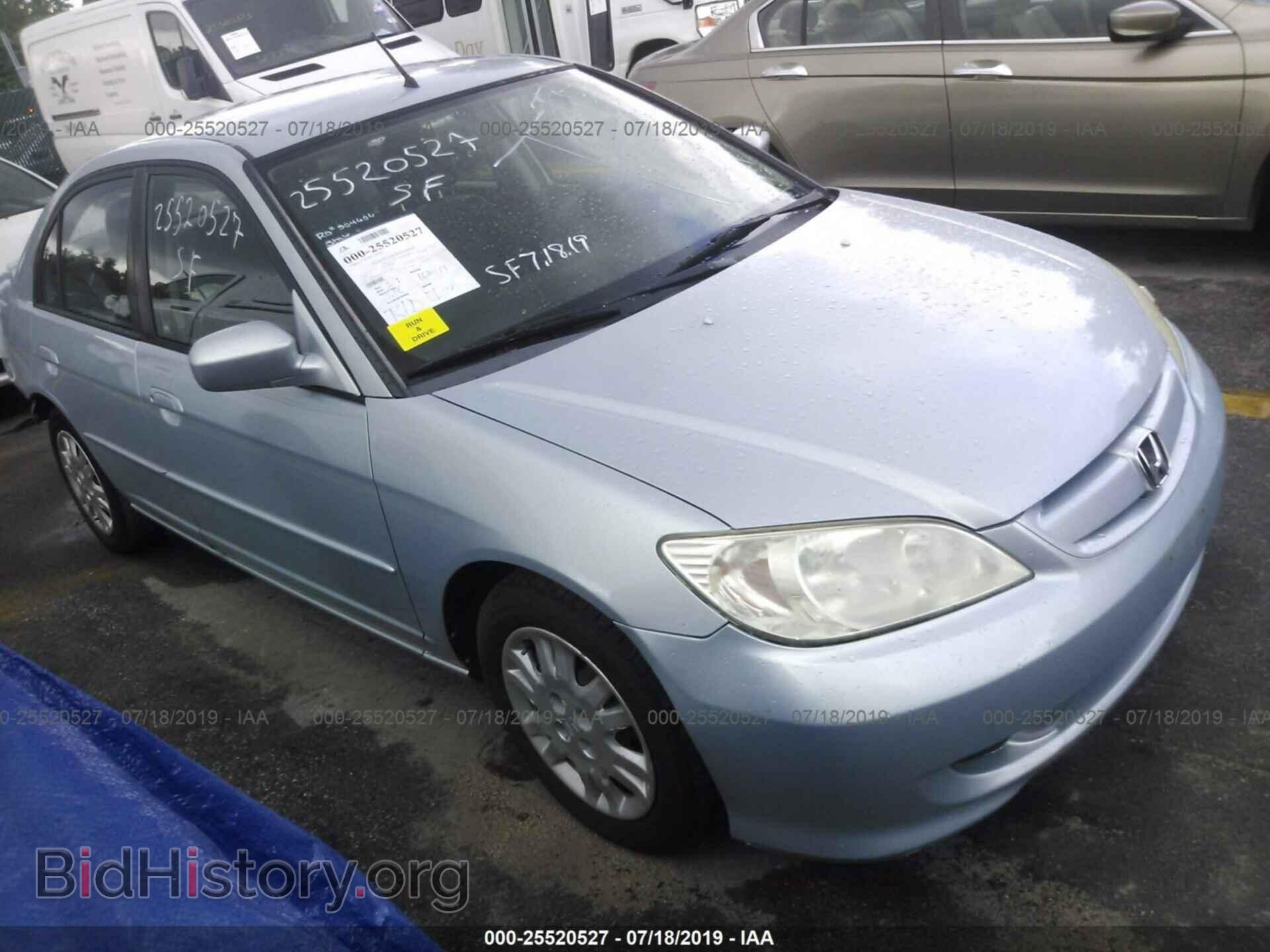 Фотография JHMES96615S021000 - HONDA CIVIC 2005