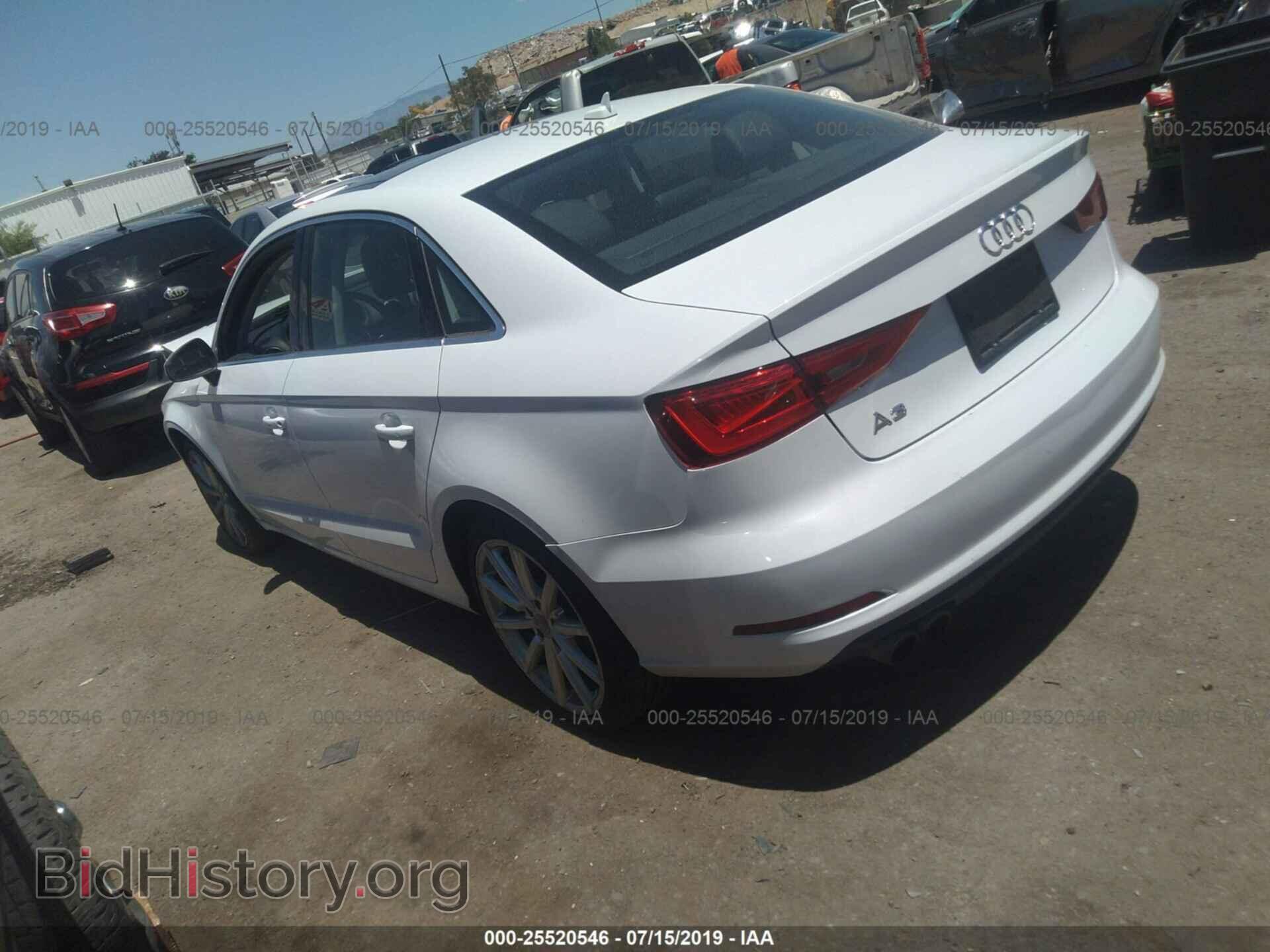 2015 AUDI A3 - VIN: WAUACGFF1F1004199 - Фото 3