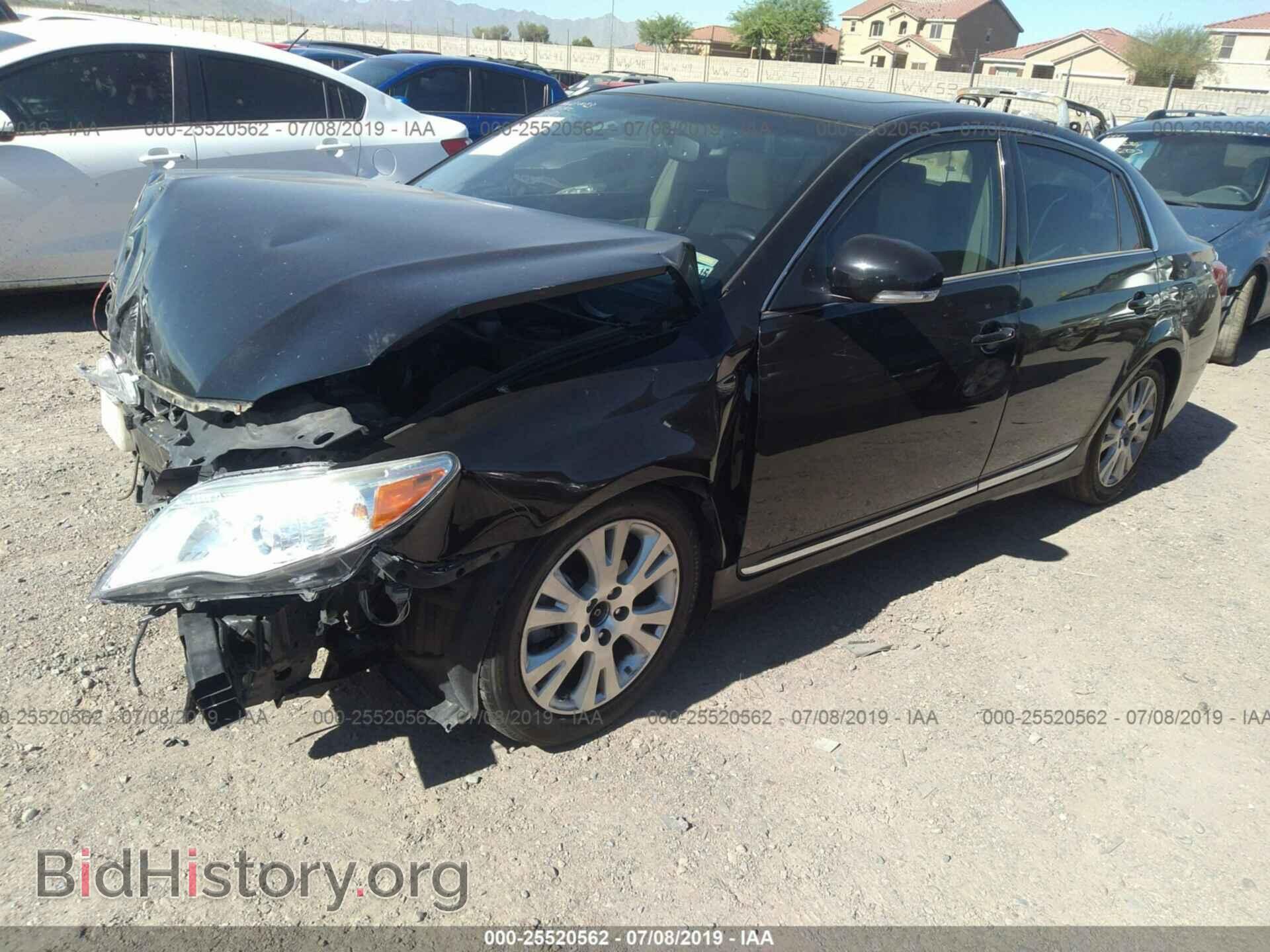 2012 TOYOTA AVALON - VIN: 4T1BK3DB9CU443398 - Фото 2