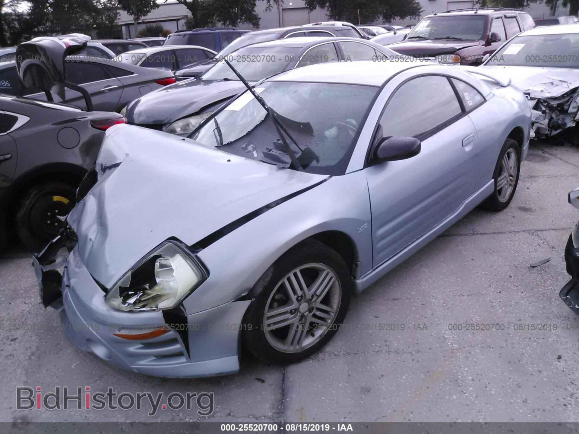 2003 MITSUBISHI ECLIPSE - VIN: 4A3AC84H33E031175 - Photo 2