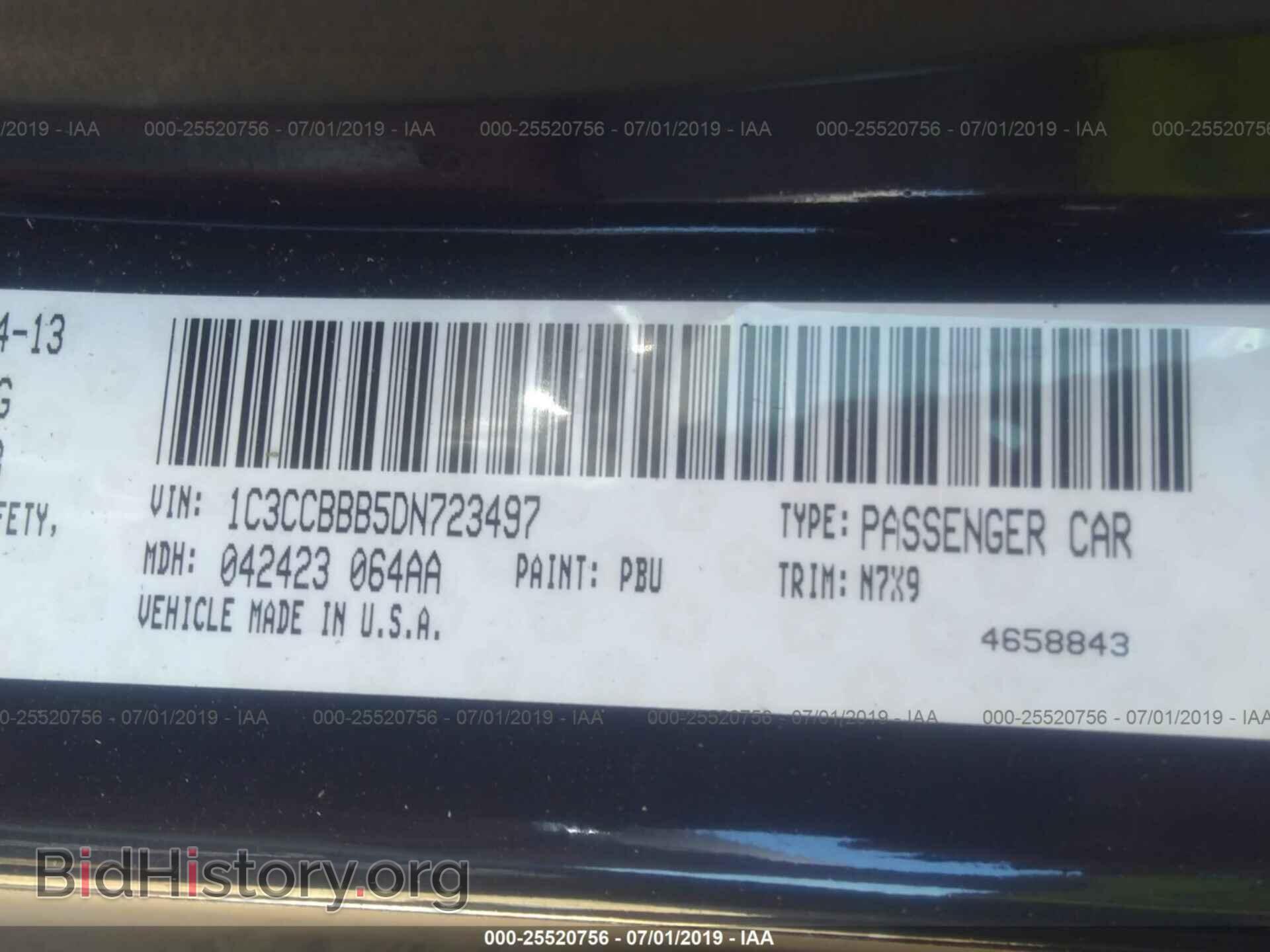 2013 CHRYSLER 200 - VIN: 1C3CCBBB5DN723497 - Photo 9