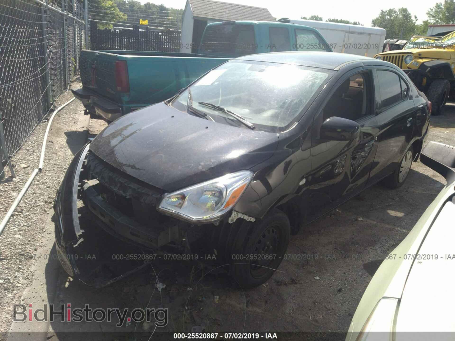 2017 MITSUBISHI MIRAGE - VIN: ML32F3FJ9HHF10374 - Фото 2