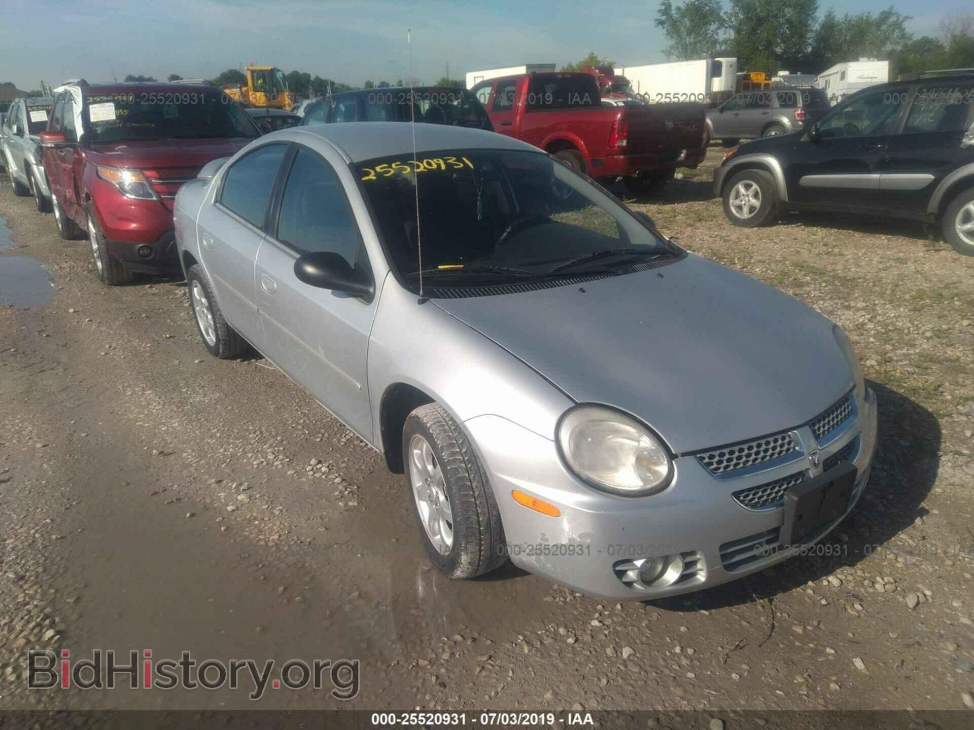 Photo 1B3ES56CX5D200934 - DODGE NEON 2005