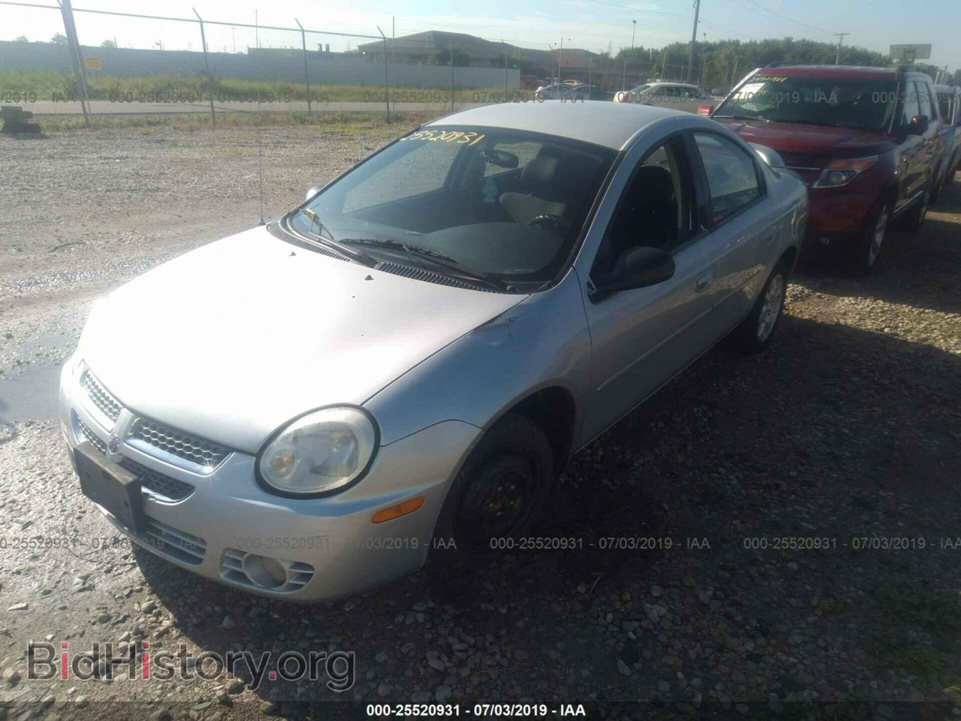 2005 DODGE NEON - VIN: 1B3ES56CX5D200934 - Фото 2
