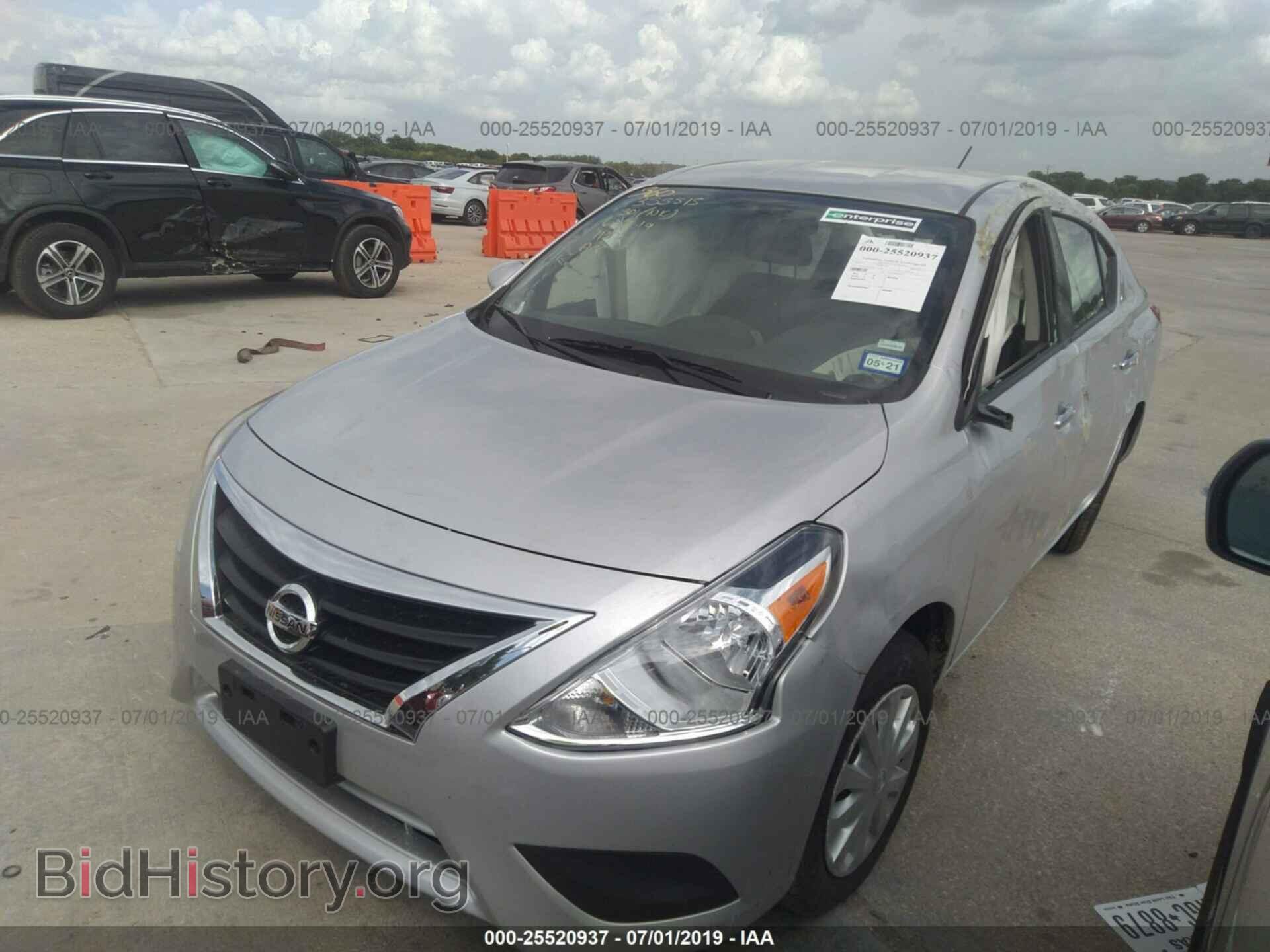2019 NISSAN VERSA - VIN: 3N1CN7AP3KL875150 - Фото 2