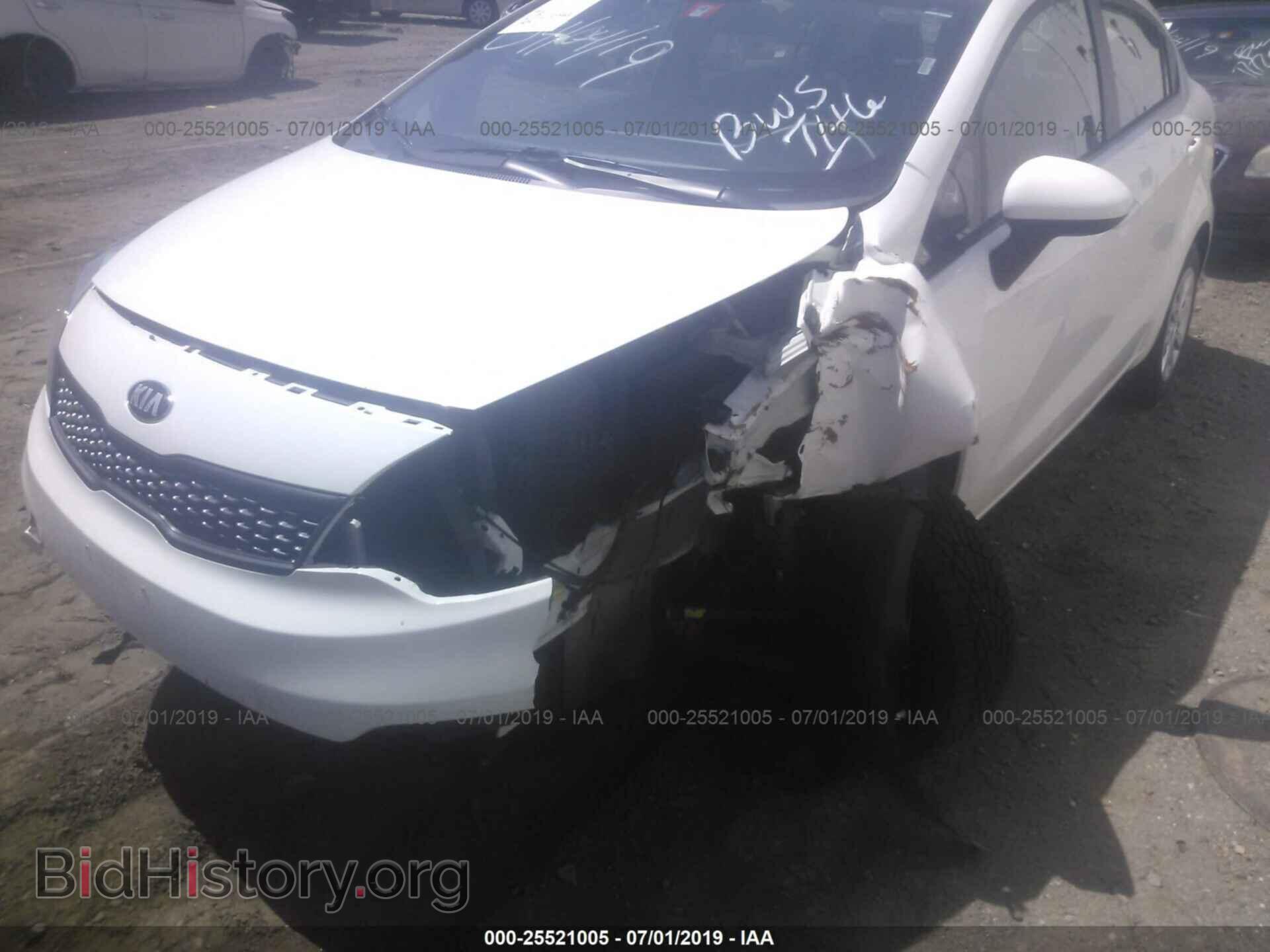 2016 KIA RIO - VIN: KNADM4A39G6595277 - Фото 6
